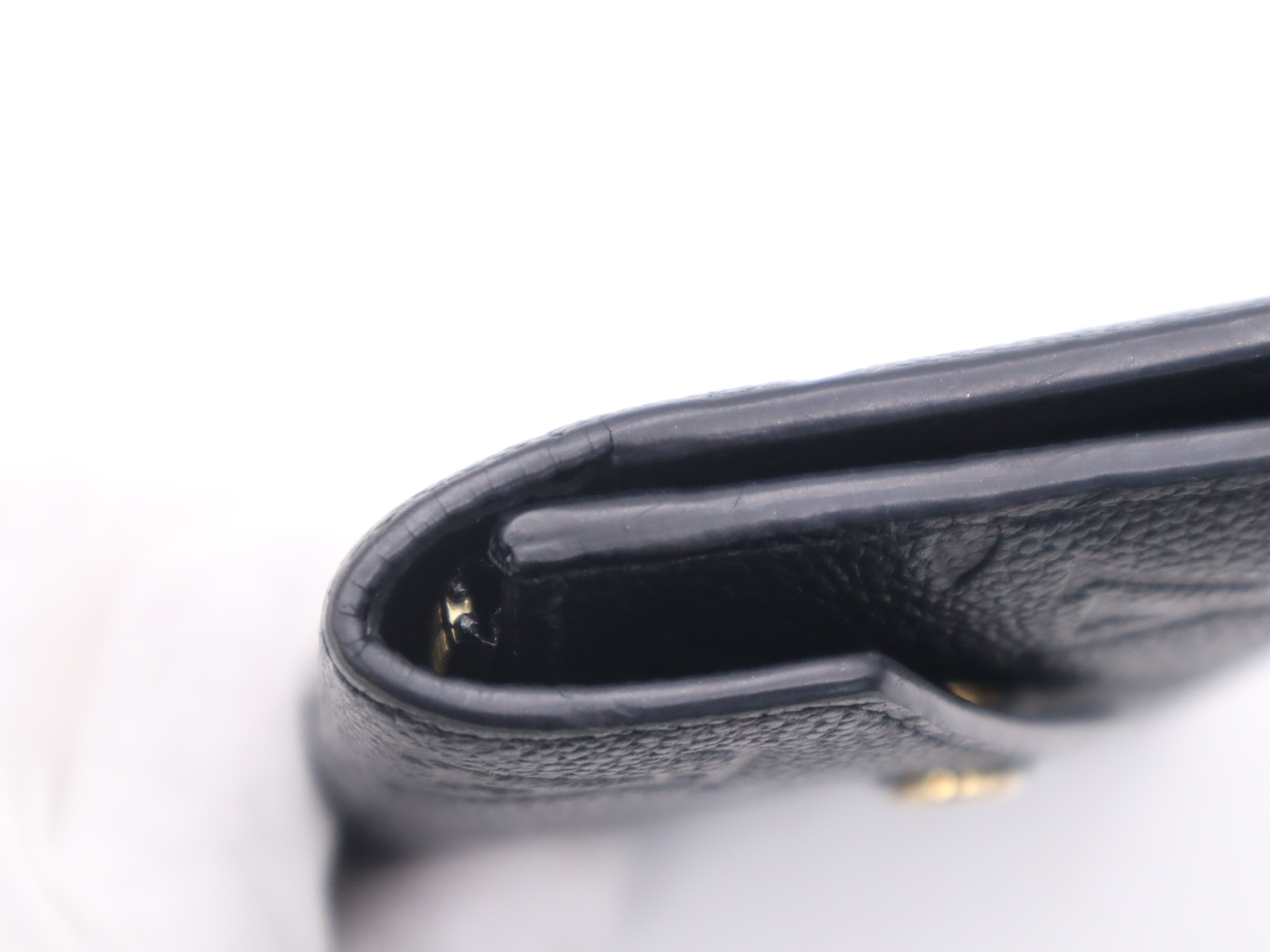 M64060 Empreinte Portefeuille Victorine Noir Wallet with Dust Bag — view 6