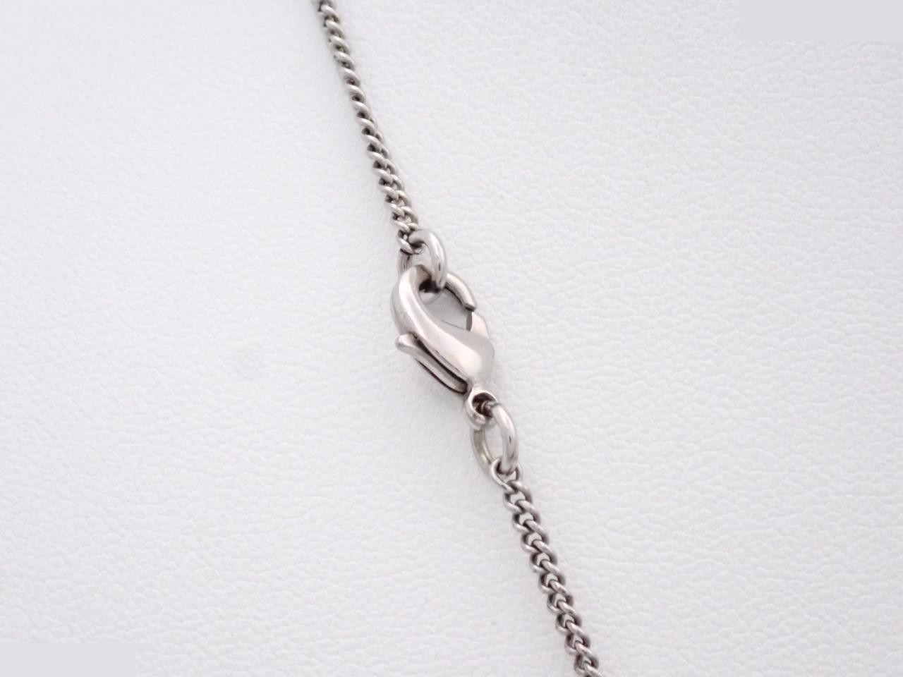 Necklace B16V Coco Mark Flower Rhinestone — view 2