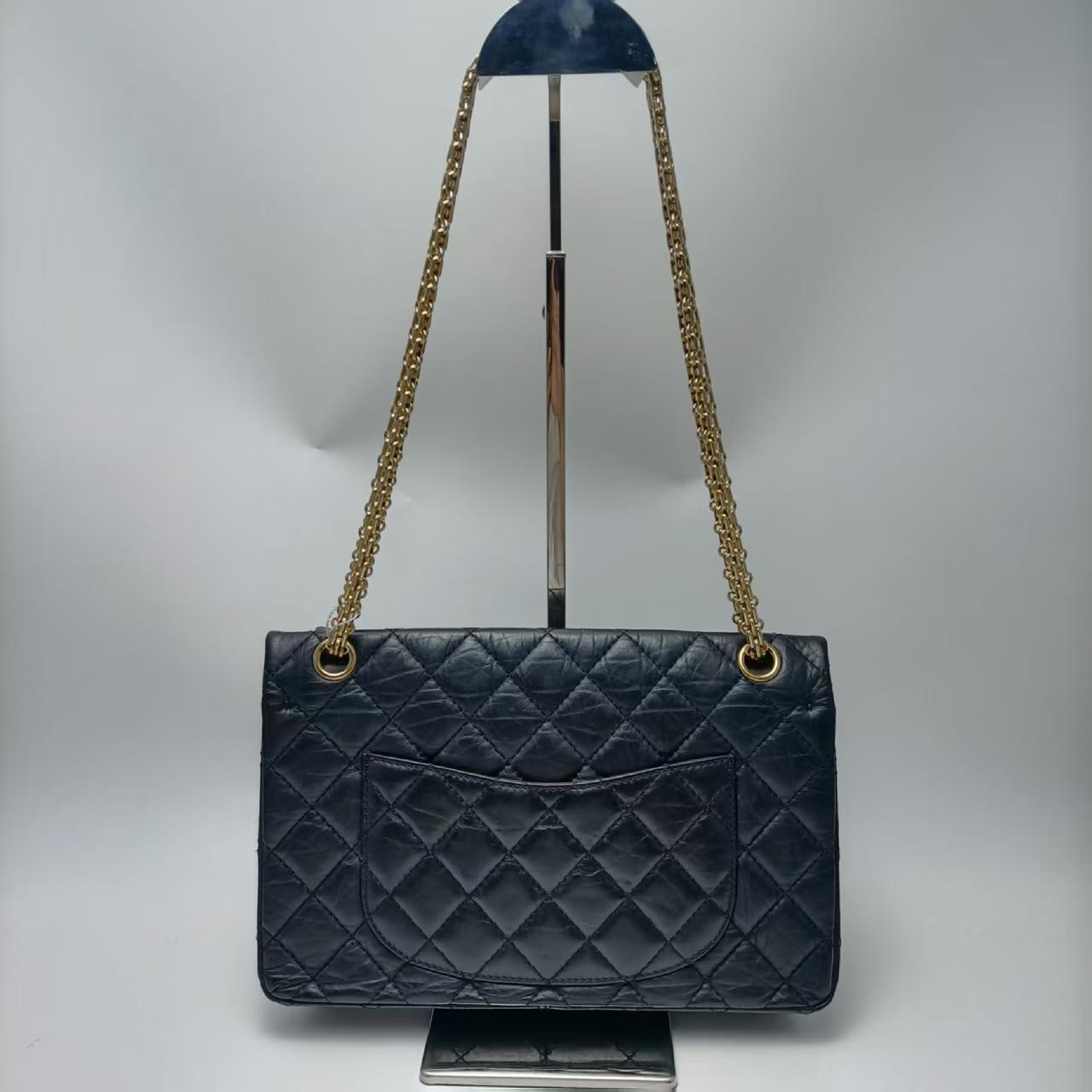 2.55 bag cowhide shoulder bag serial number 15 shoulder bag — view 2
