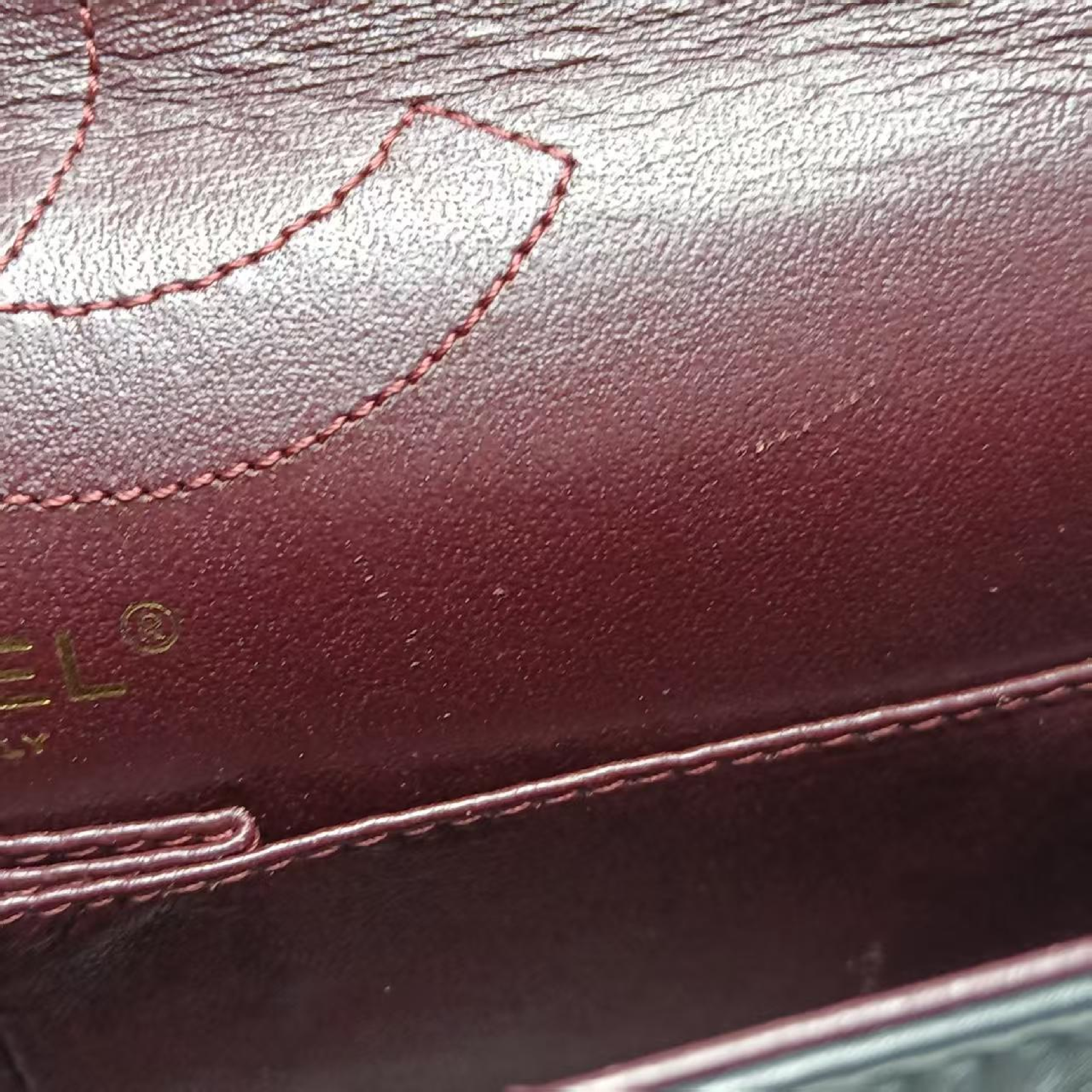 2.55 bag cowhide shoulder bag serial number 15 shoulder bag — view 15