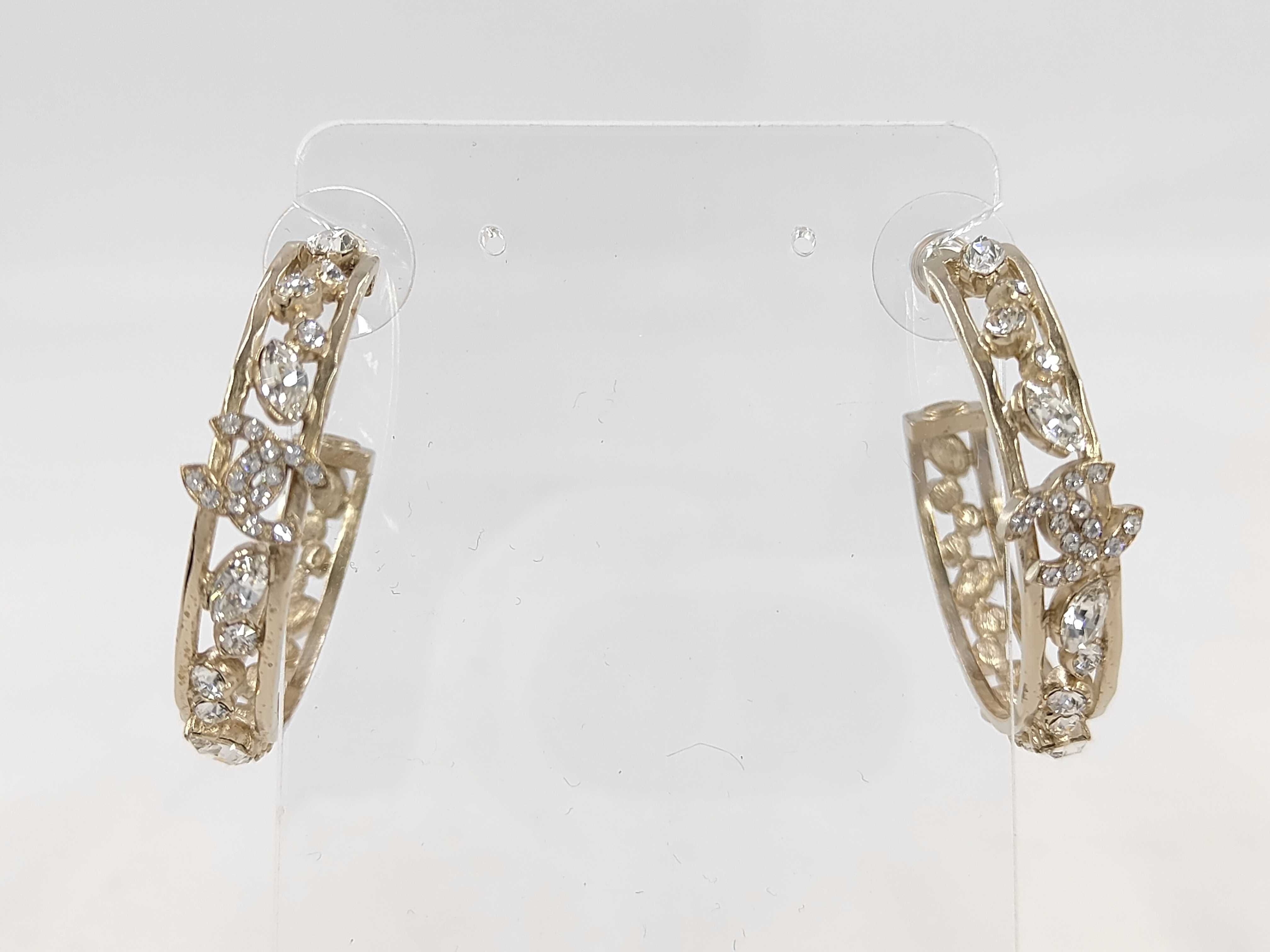 C20B Hoop Earrings with GP Hardware