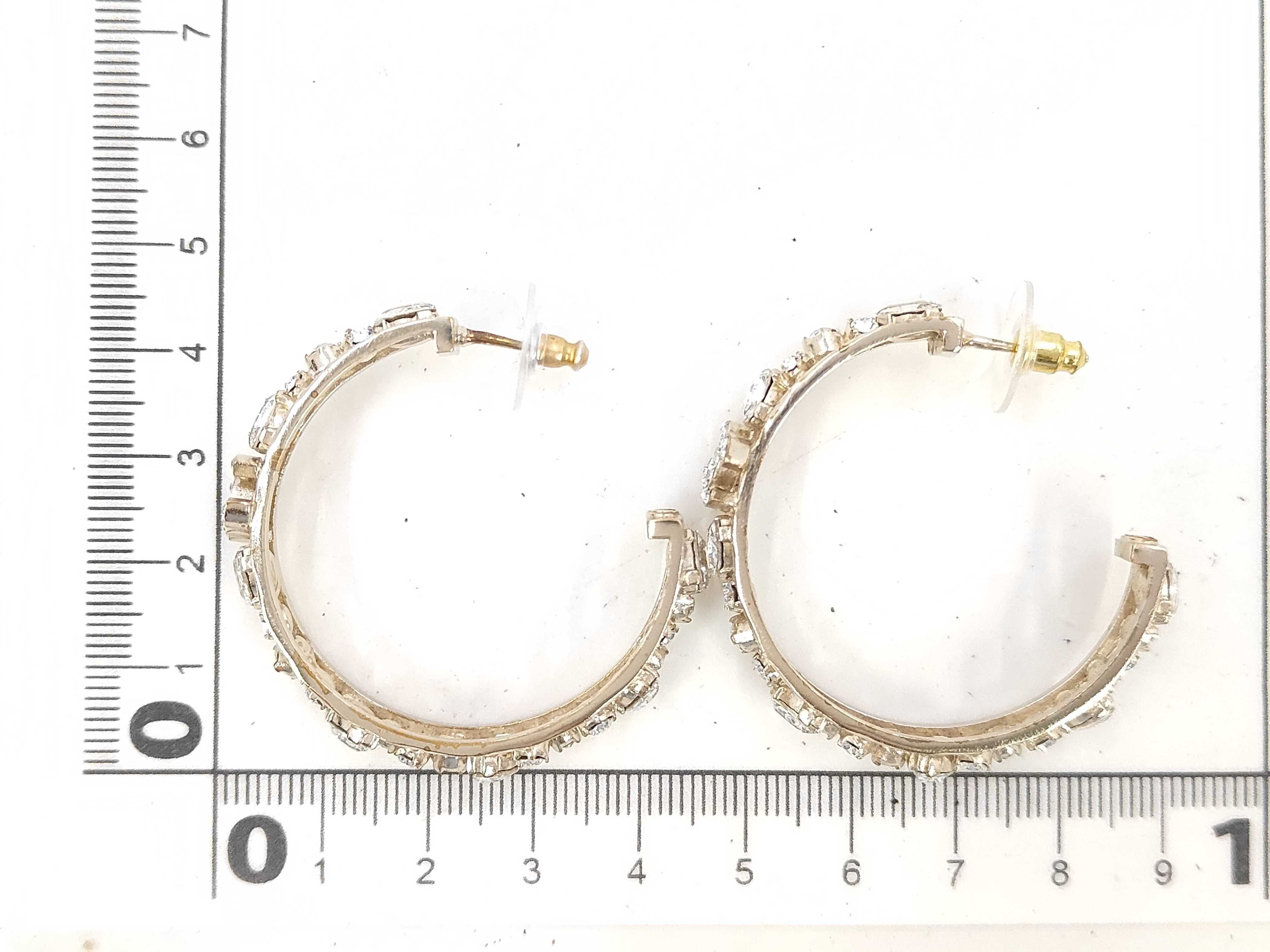 C20B Hoop Earrings with GP Hardware — view 3
