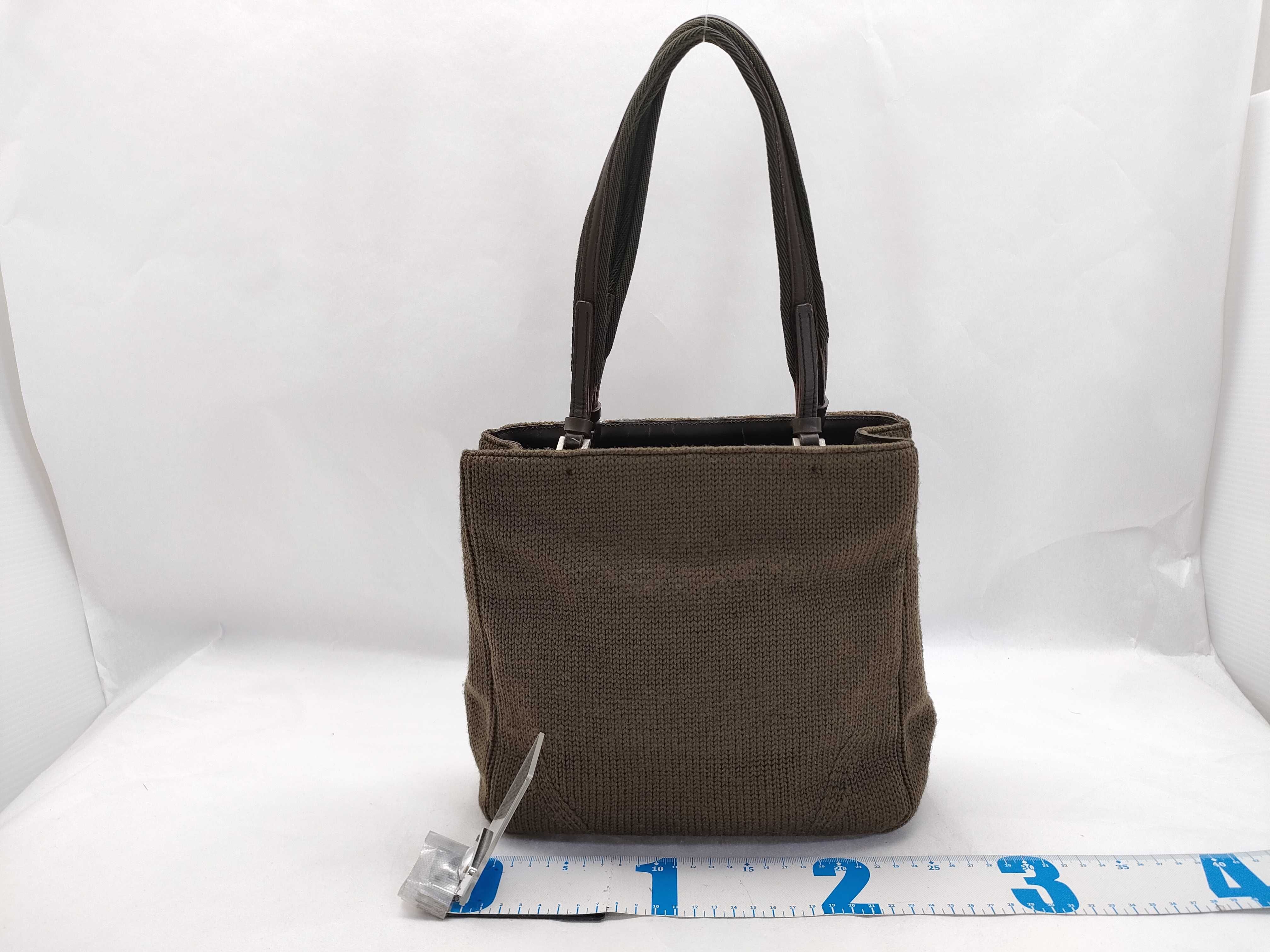 Wool Knit Tote Bag — view 2