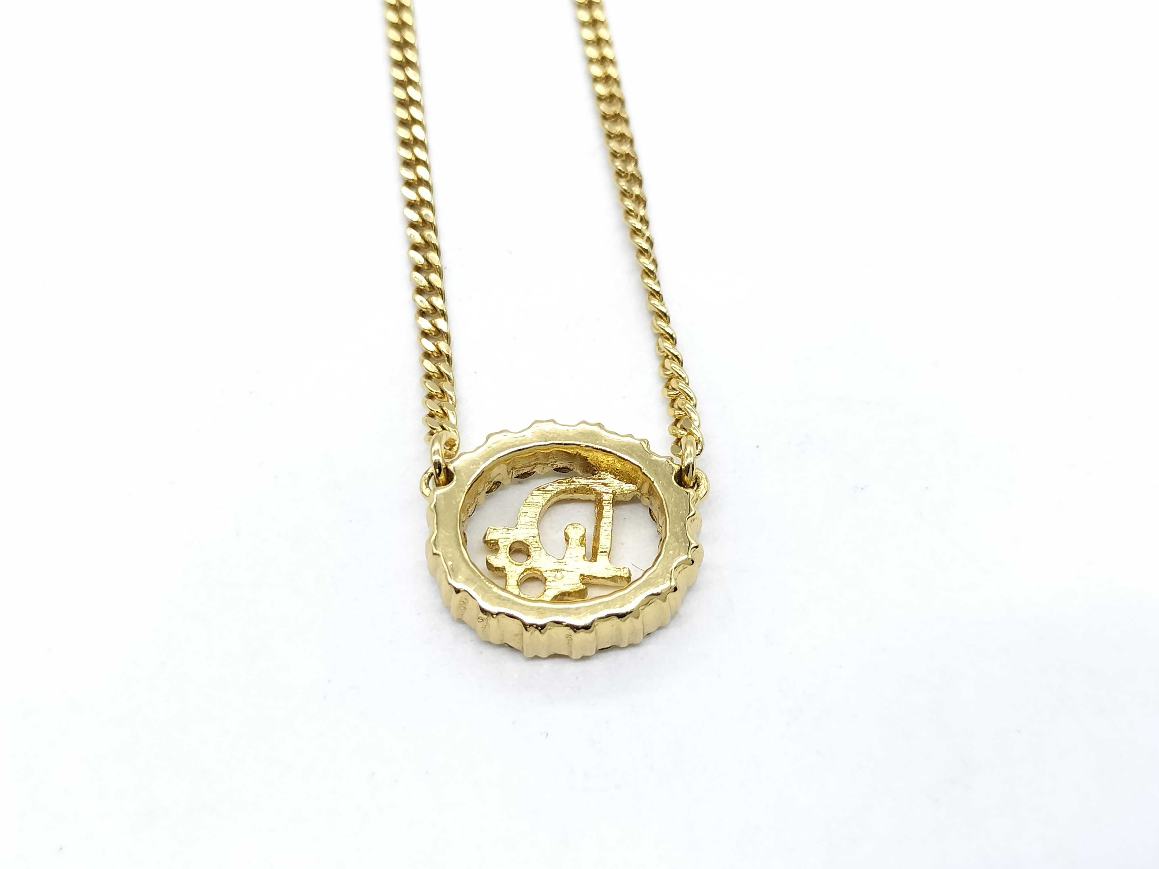 Logo Rhinestone Necklace — view 3