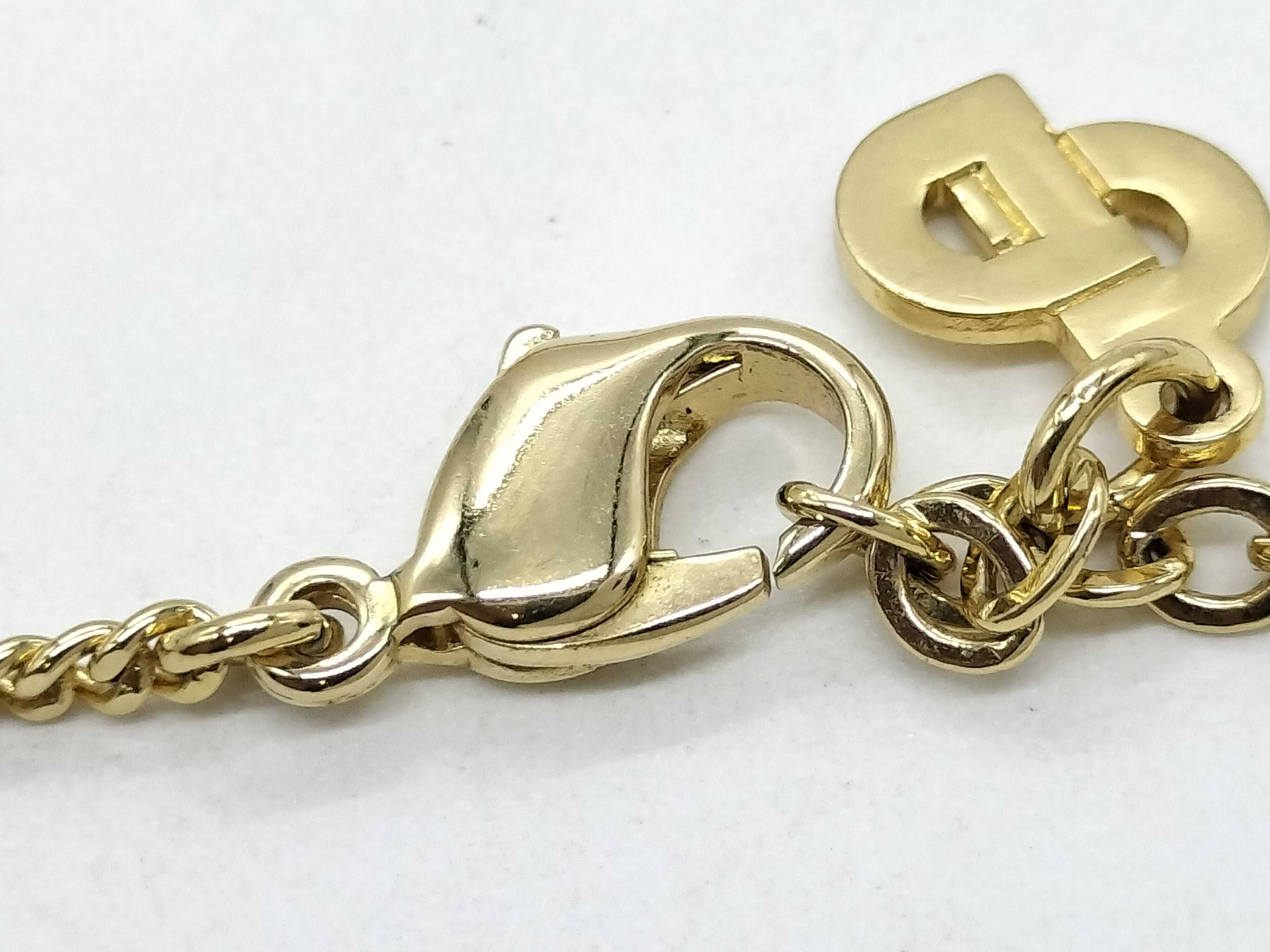 Logo Rhinestone Necklace — view 5