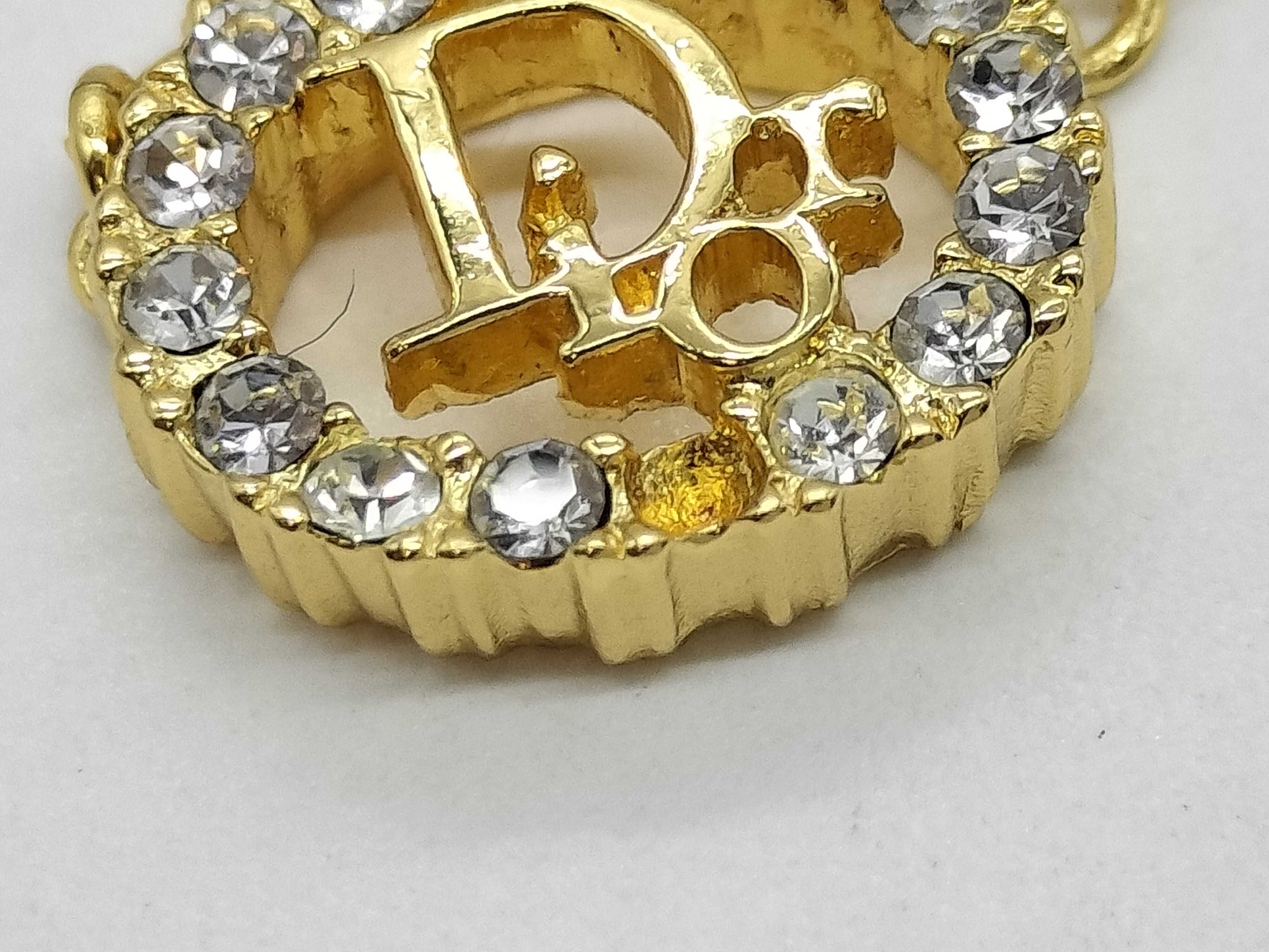 Logo Rhinestone Necklace — view 8