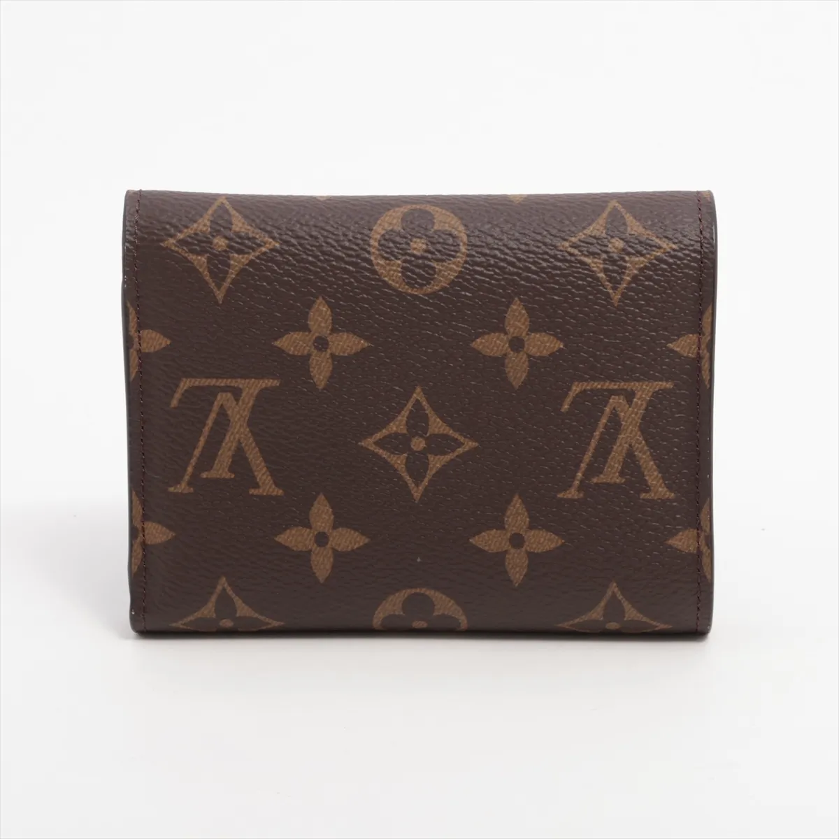 Monogram Portefeuille Victorine M62472 Brown Compact Wallet with Initials RFID Reactive — view 2