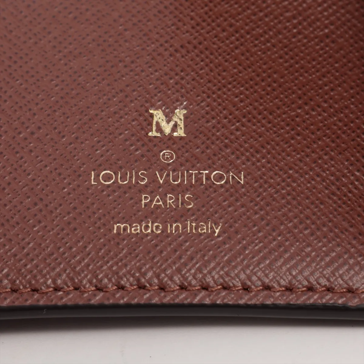 Monogram Portefeuille Victorine M62472 Brown Compact Wallet with Initials RFID Reactive — view 7