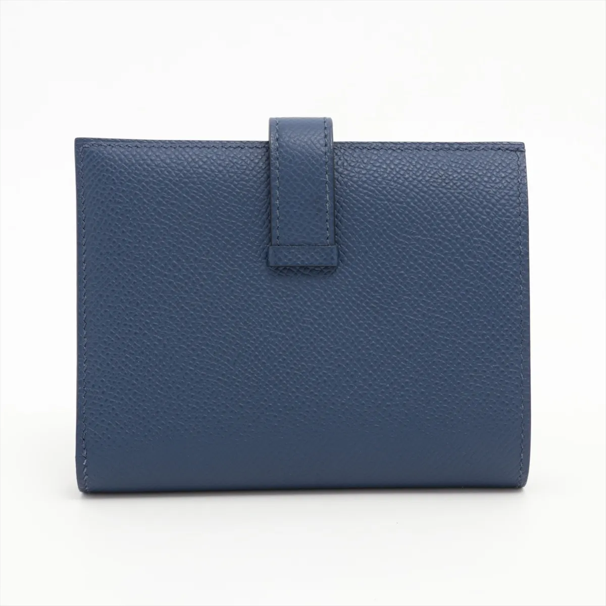 Bearn Compact Vaux Epson Compact Wallet Deep Blue Silver Hardware W:2024 — view 2