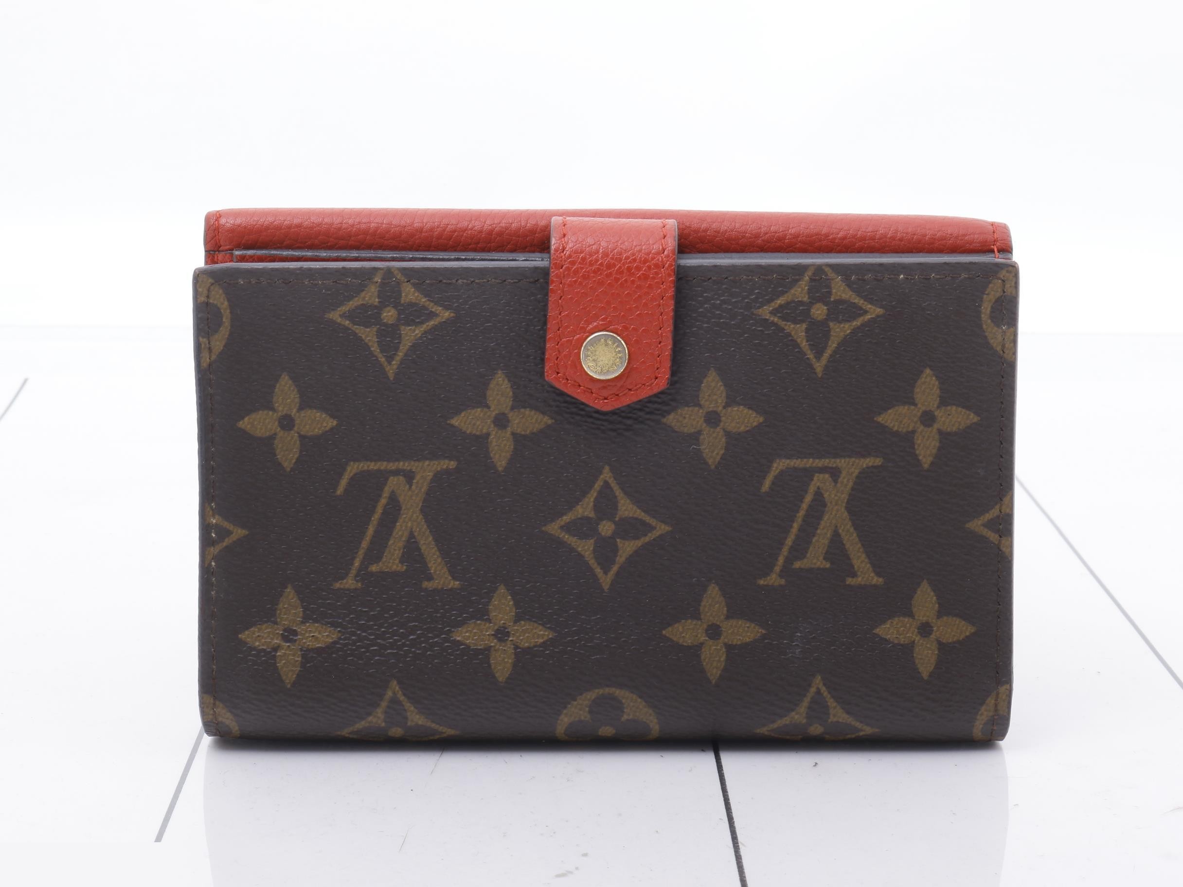 Monogram Portefeuille Pallas Compact Cerise Bi-fold Wallet — view 2
