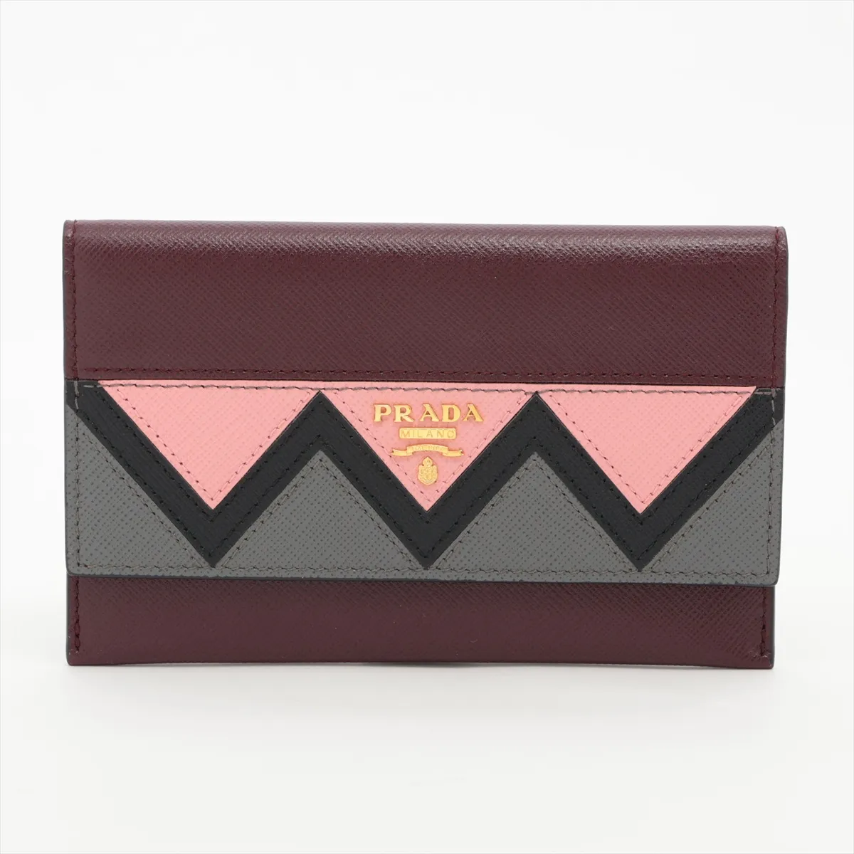 Leather Long Wallet, Red