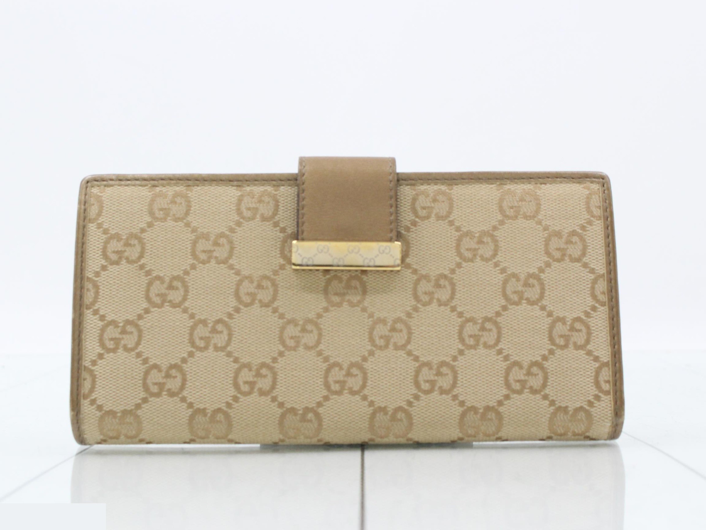 GG Canvas Long Wallet