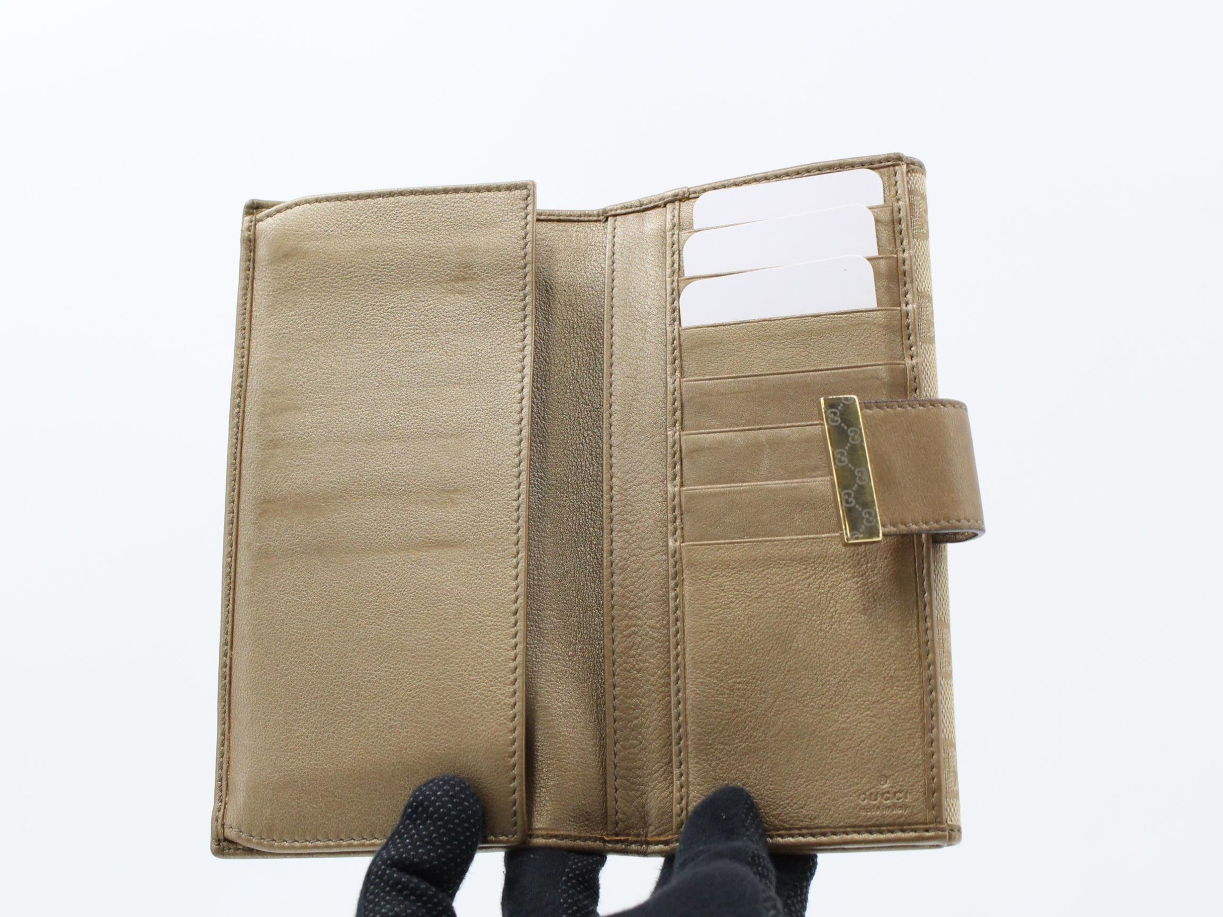 GG Canvas Long Wallet — view 4