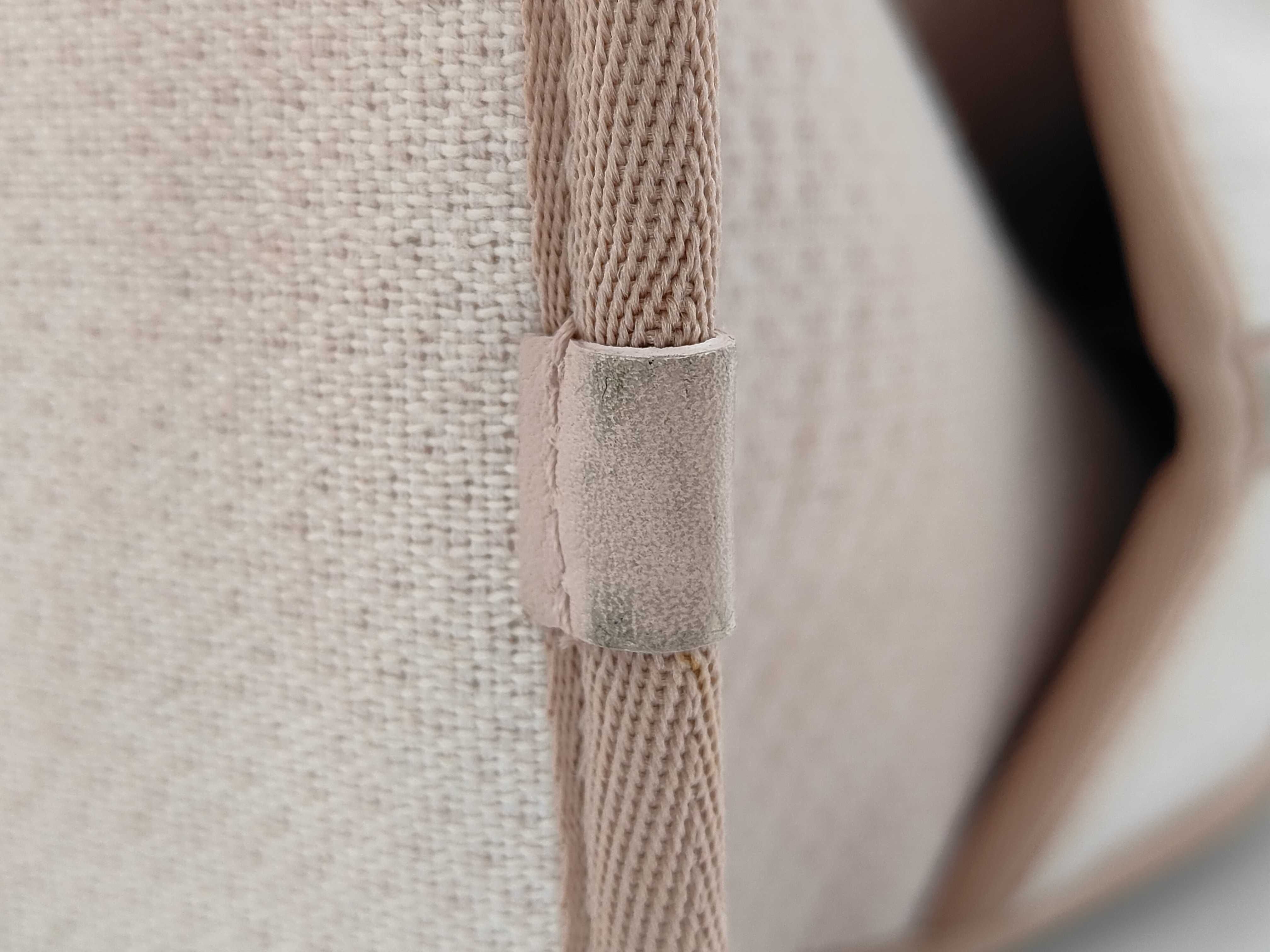 Canvas Chain Tote Bag, Pink Handbag — view 13