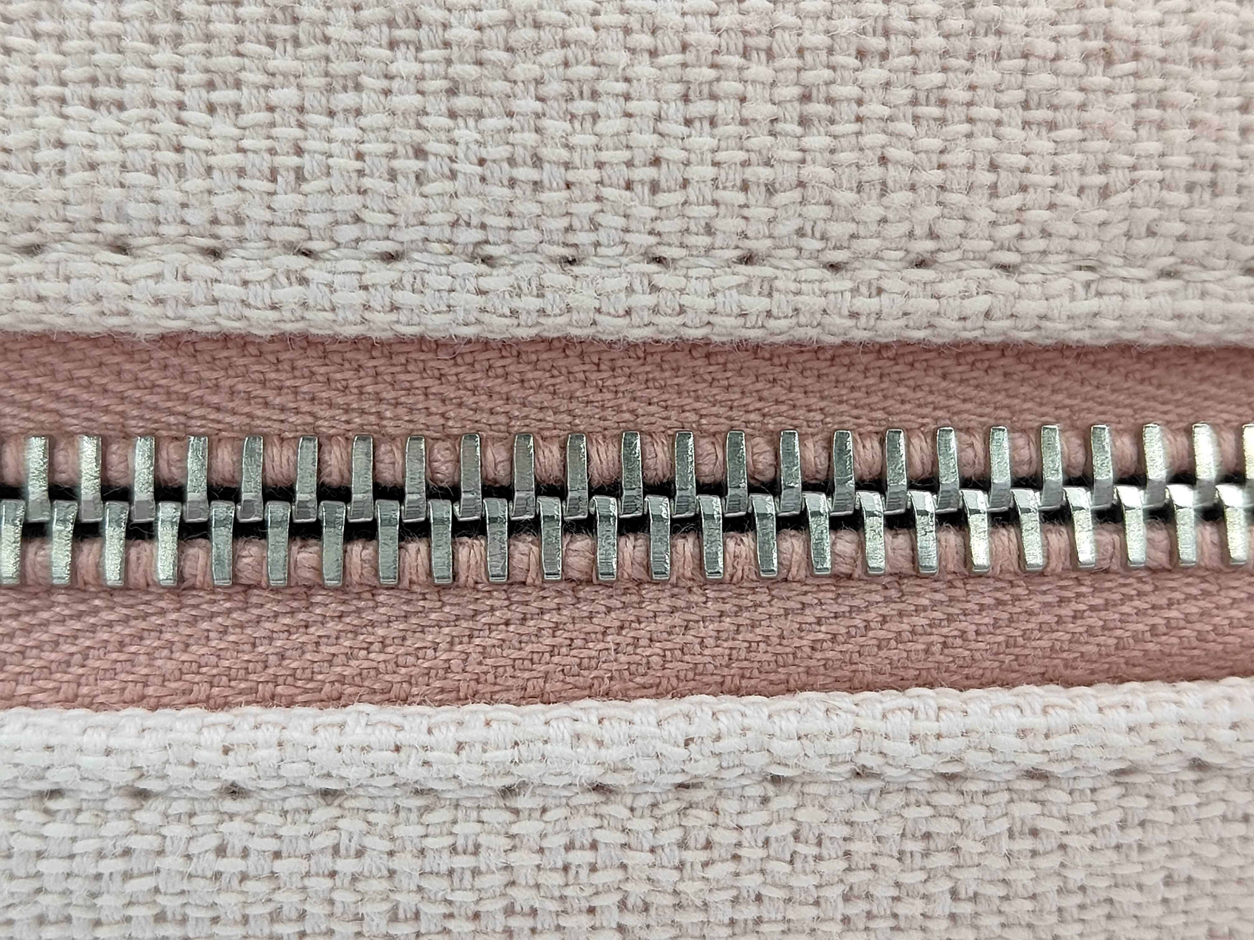 Canvas Chain Tote Bag, Pink Handbag — view 7