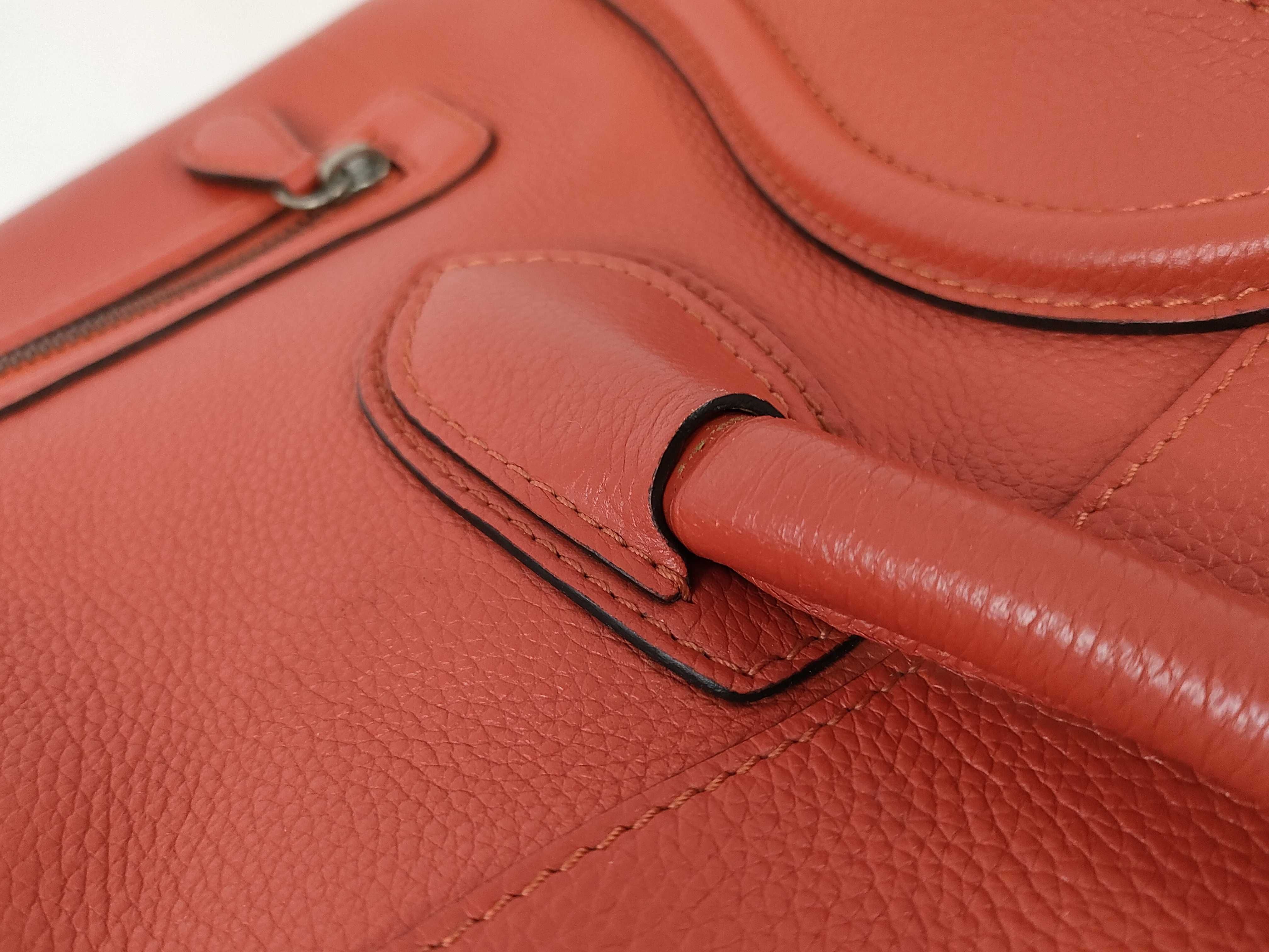 Luggage Micro Shopper Handbag Orange Handbag — view 5