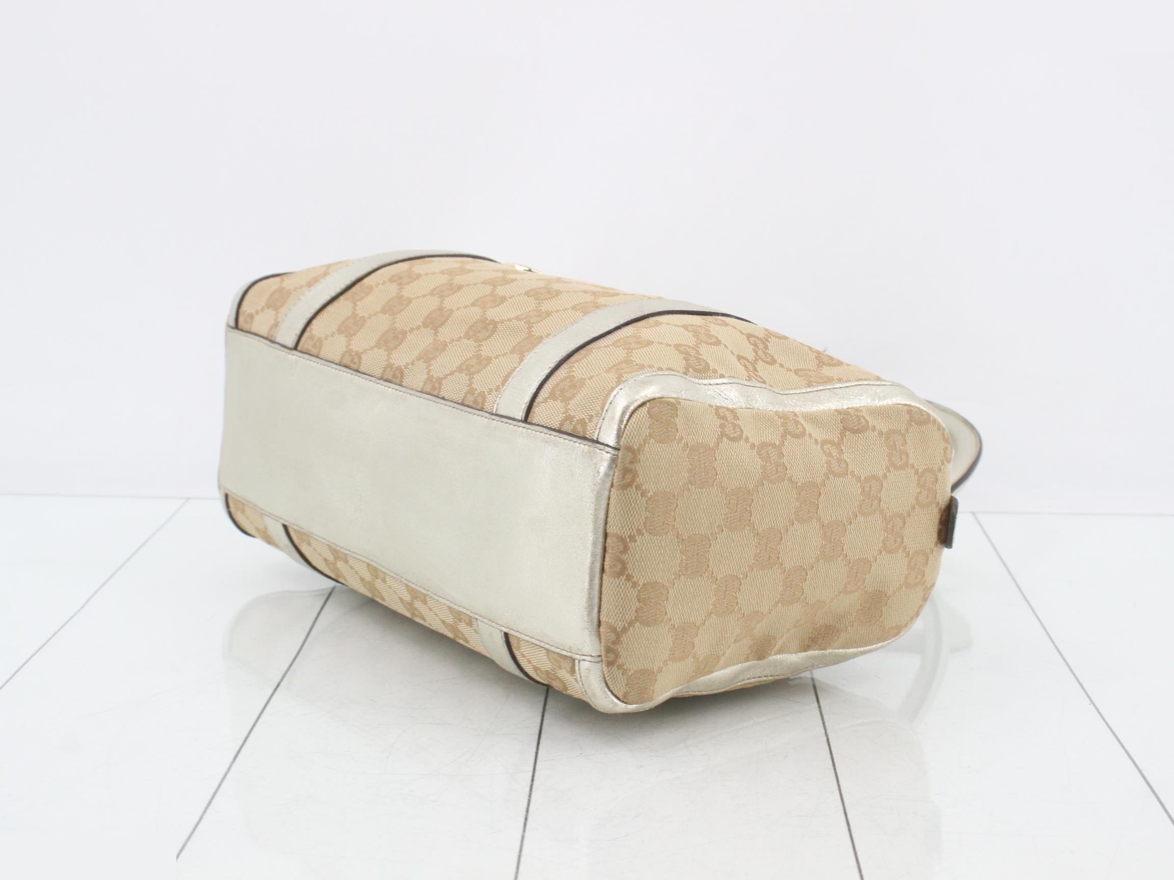 GG Canvas Mini Boston Bag — view 6