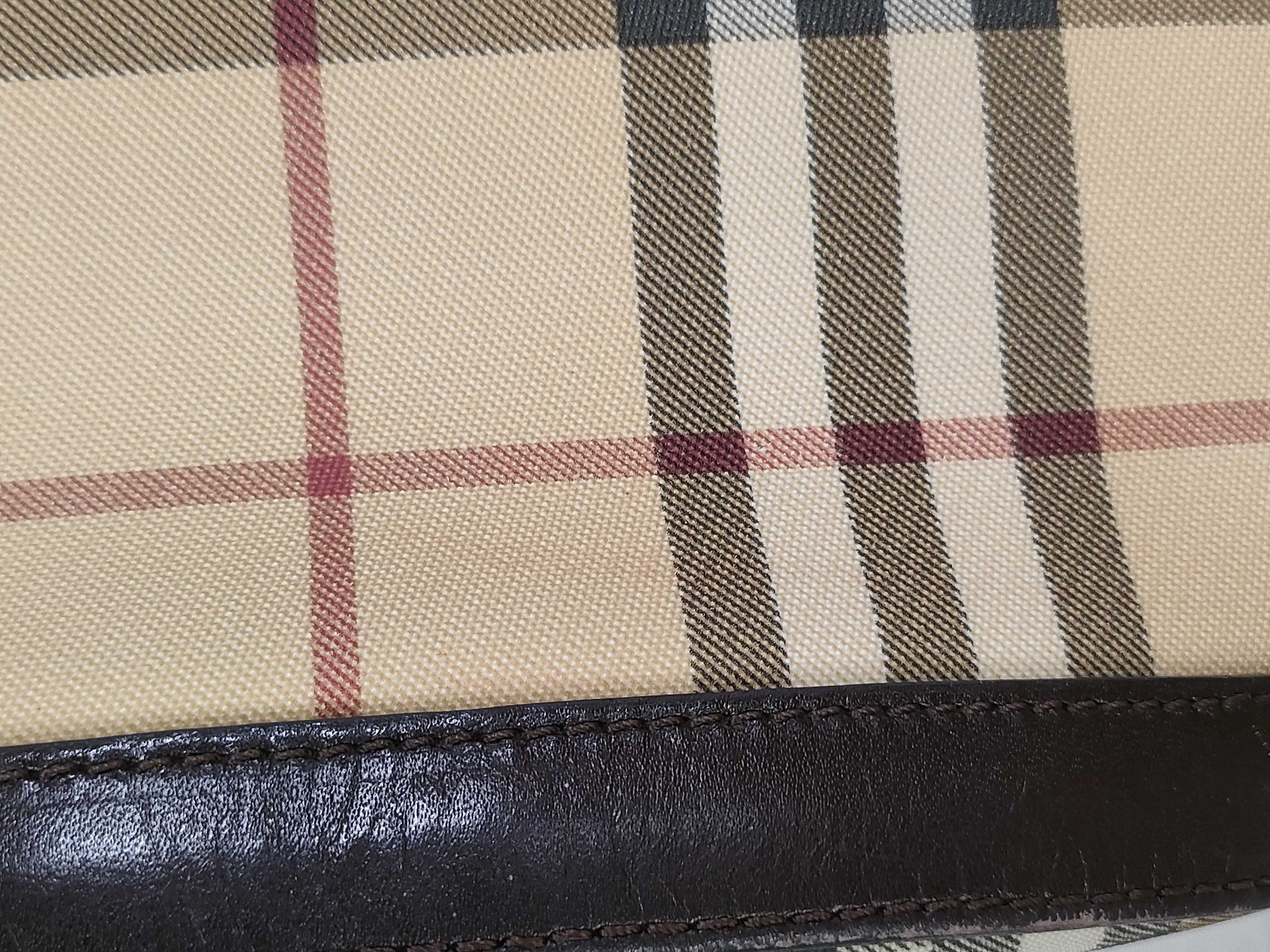 Checkered Tote Bag (PVC x Leather) — view 15