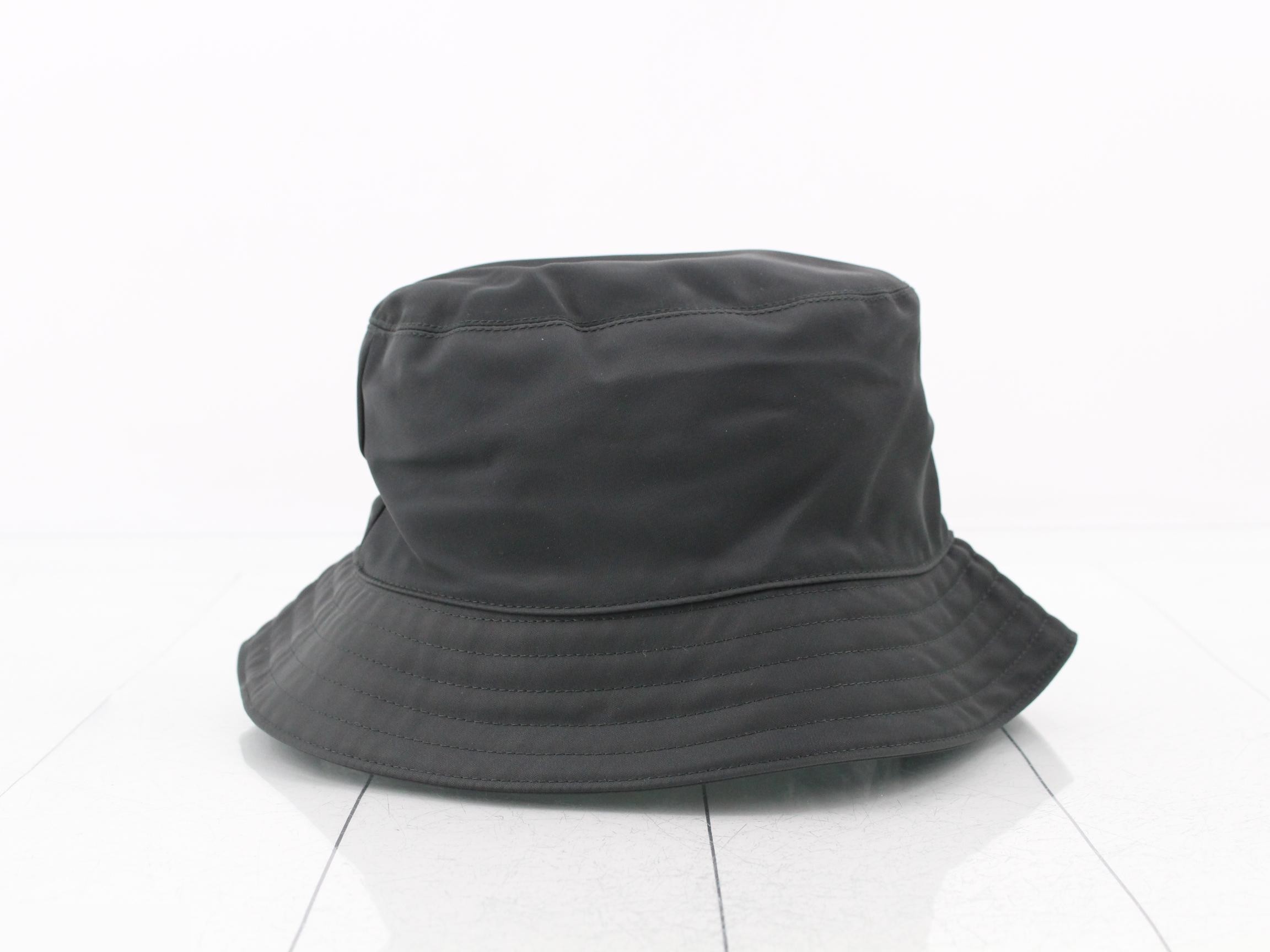 Fred H. Droit Bucket Hat, Size 60, Khaki Gray — view 2