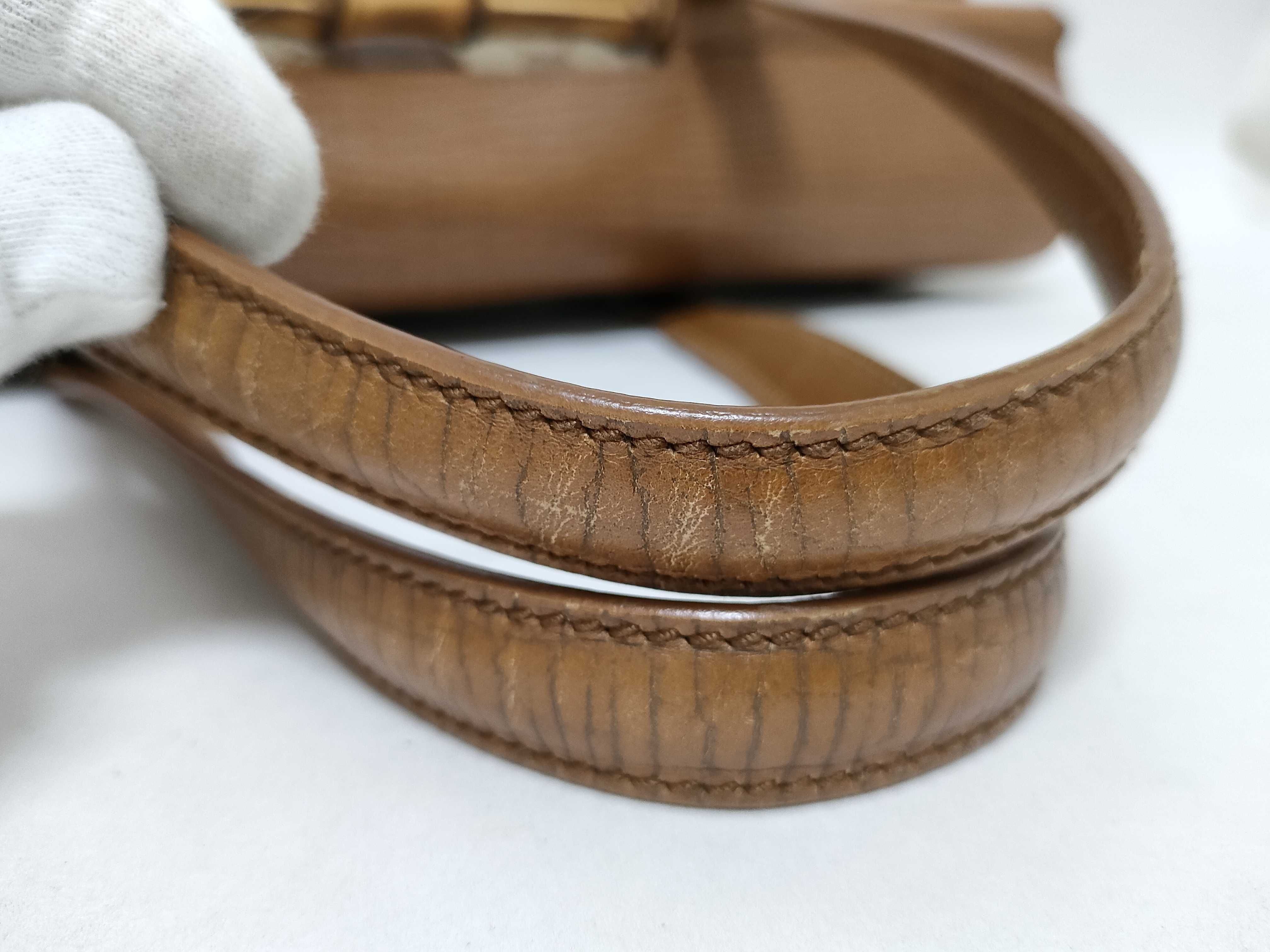 Bamboo GG Pattern Bamboo Bullet One-Shoulder Bag (Shoulder Bag) - Stored Item — view 4