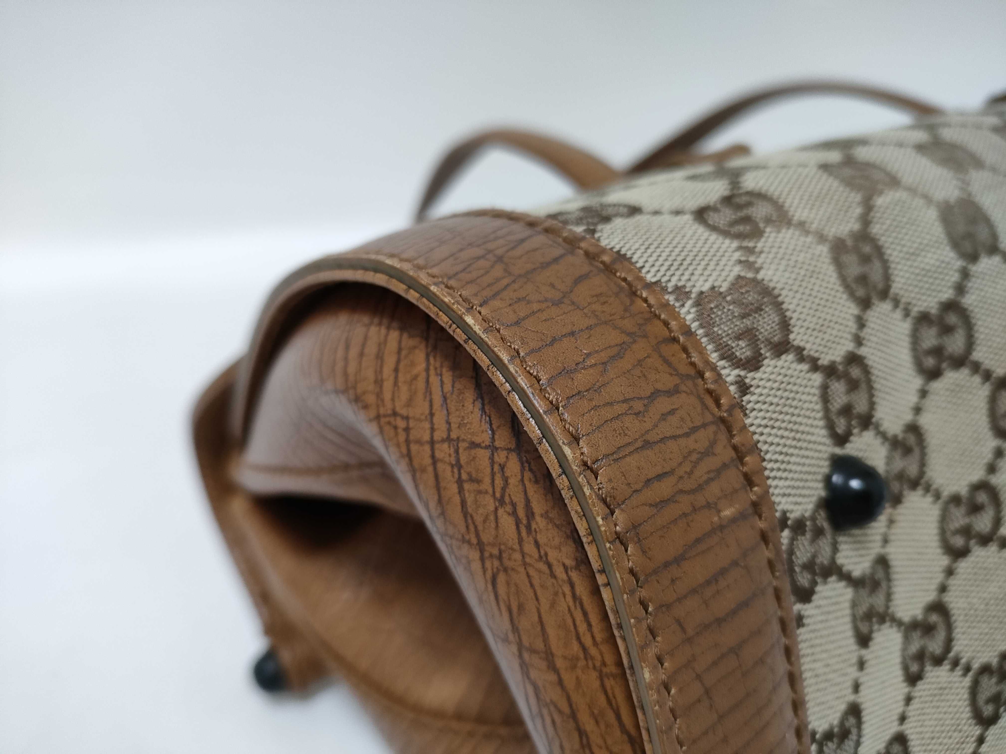 Bamboo GG Pattern Bamboo Bullet One-Shoulder Bag (Shoulder Bag) - Stored Item — view 6