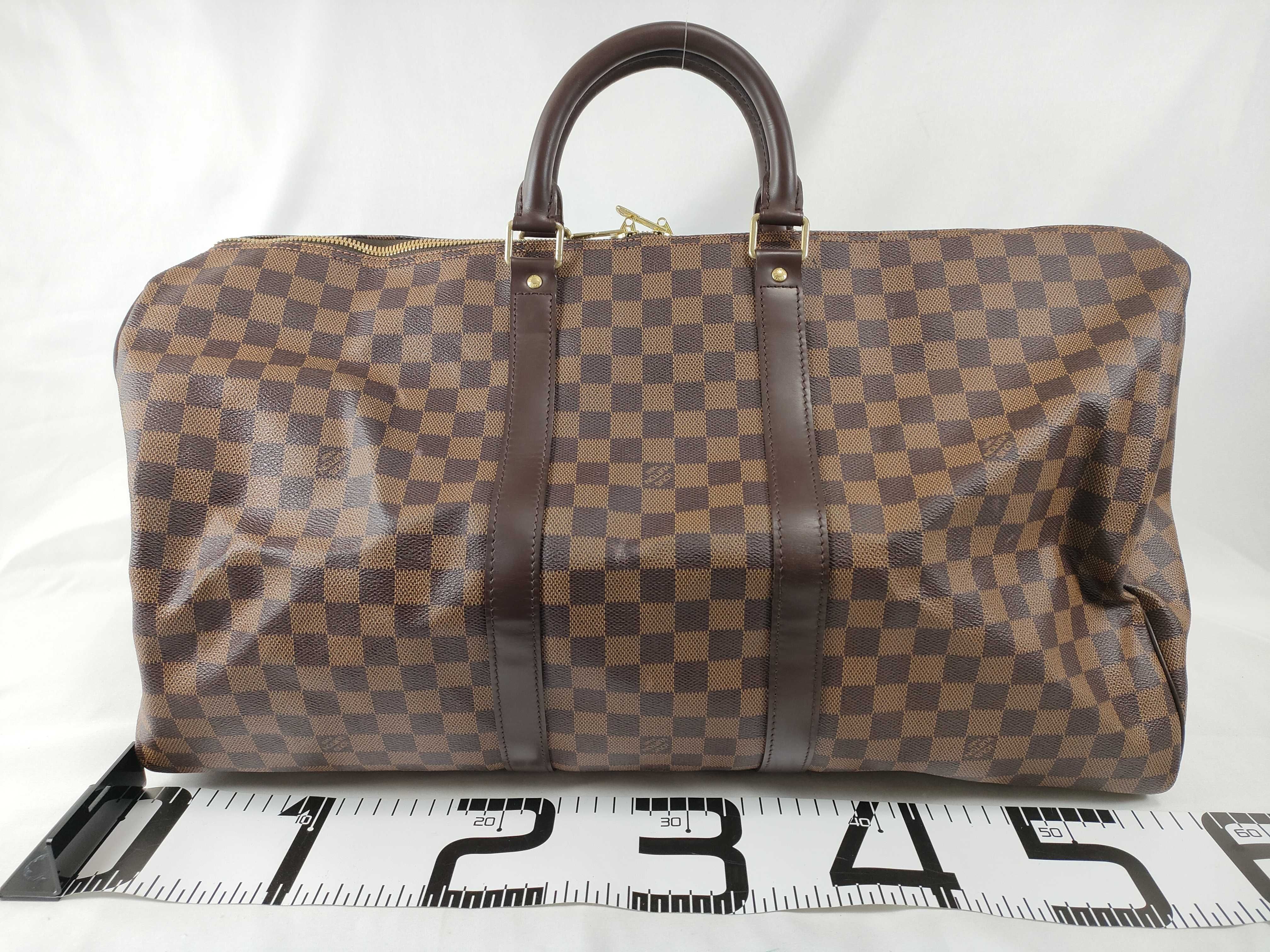 Damier Keepall Bandoulière 55 Damier Boston Bag — view 2