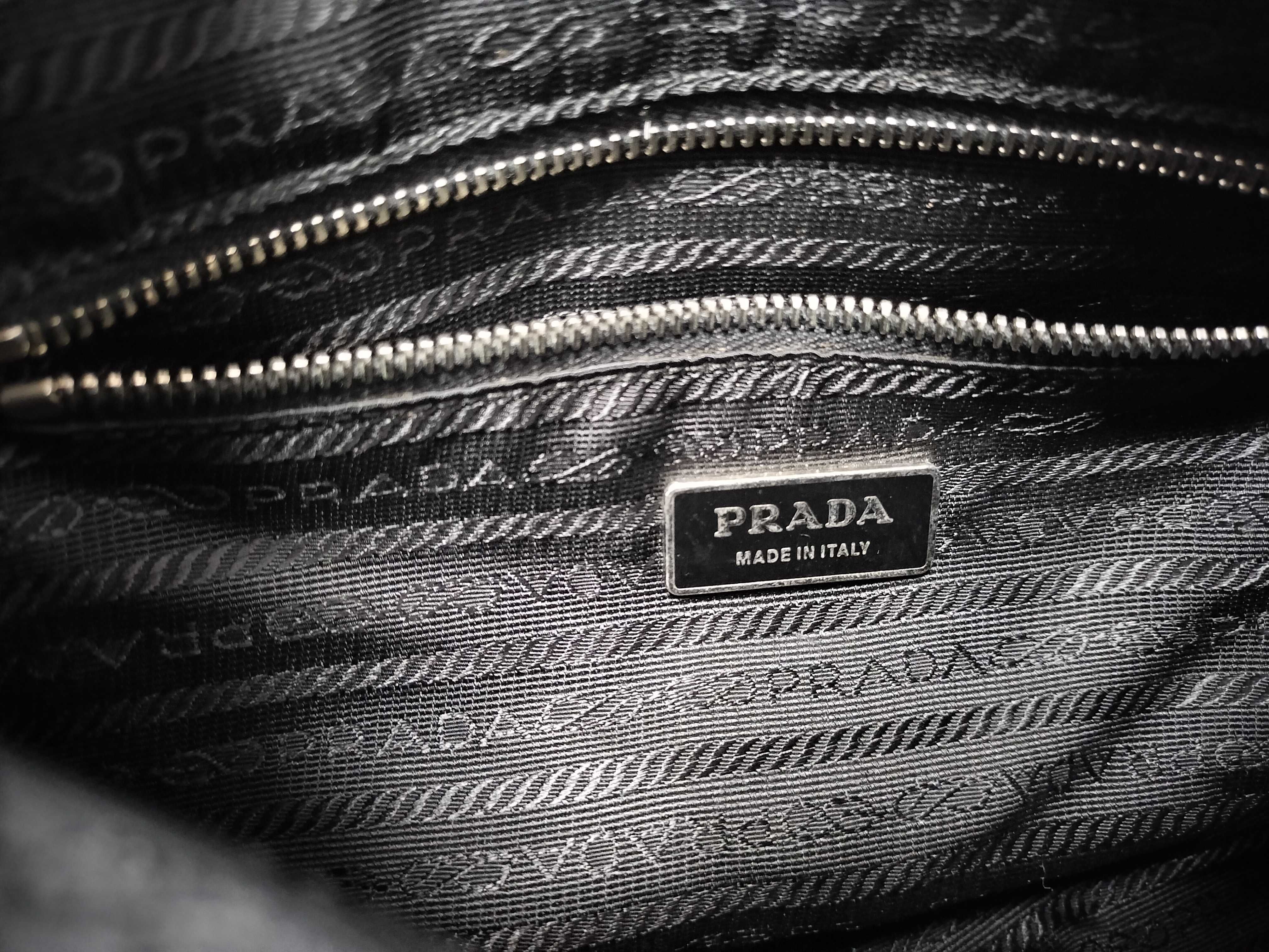 Nylon Shoulder Bag, Black Nylon Shoulder Bag — view 13