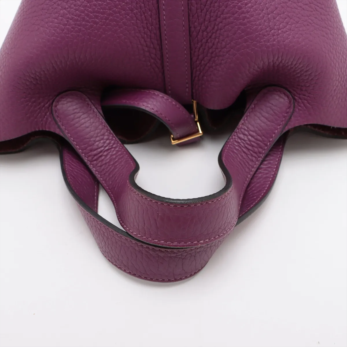 Picotan Lock 18 PM Taurillon Clemence Anemone Gold hardware Z:2021 — view 5