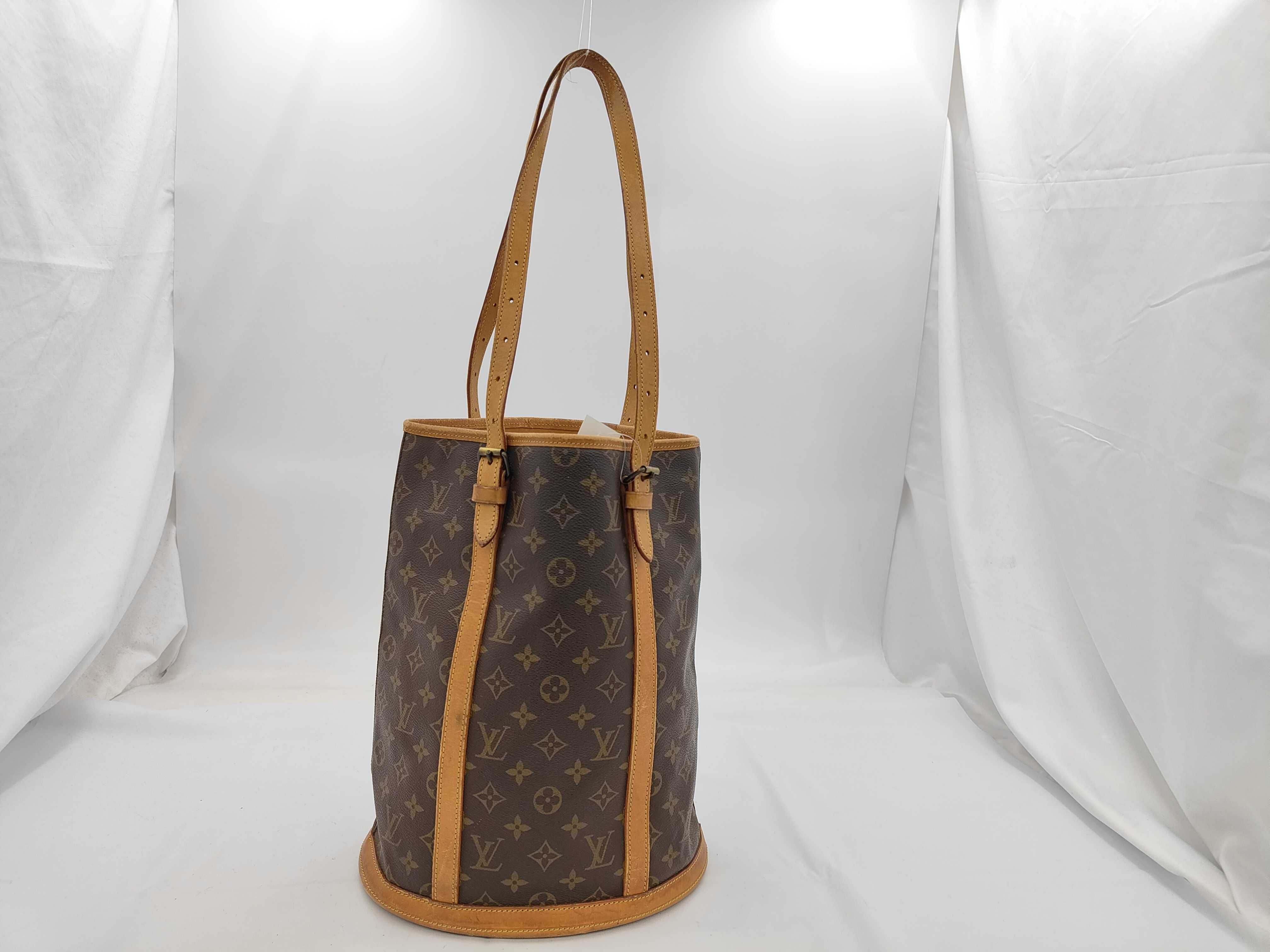 Monogram Bucket Tote Bag