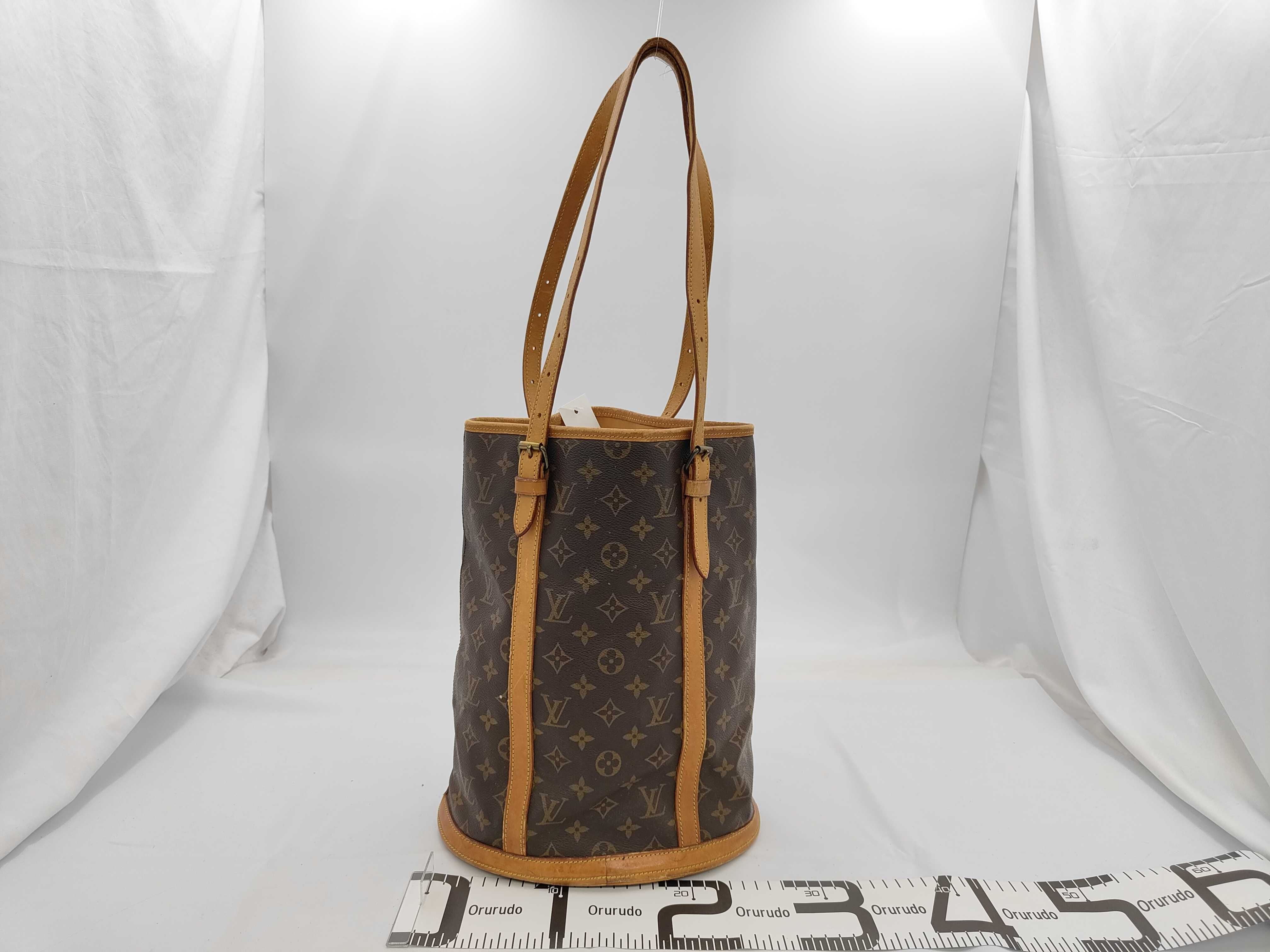 Monogram Bucket Tote Bag — view 2