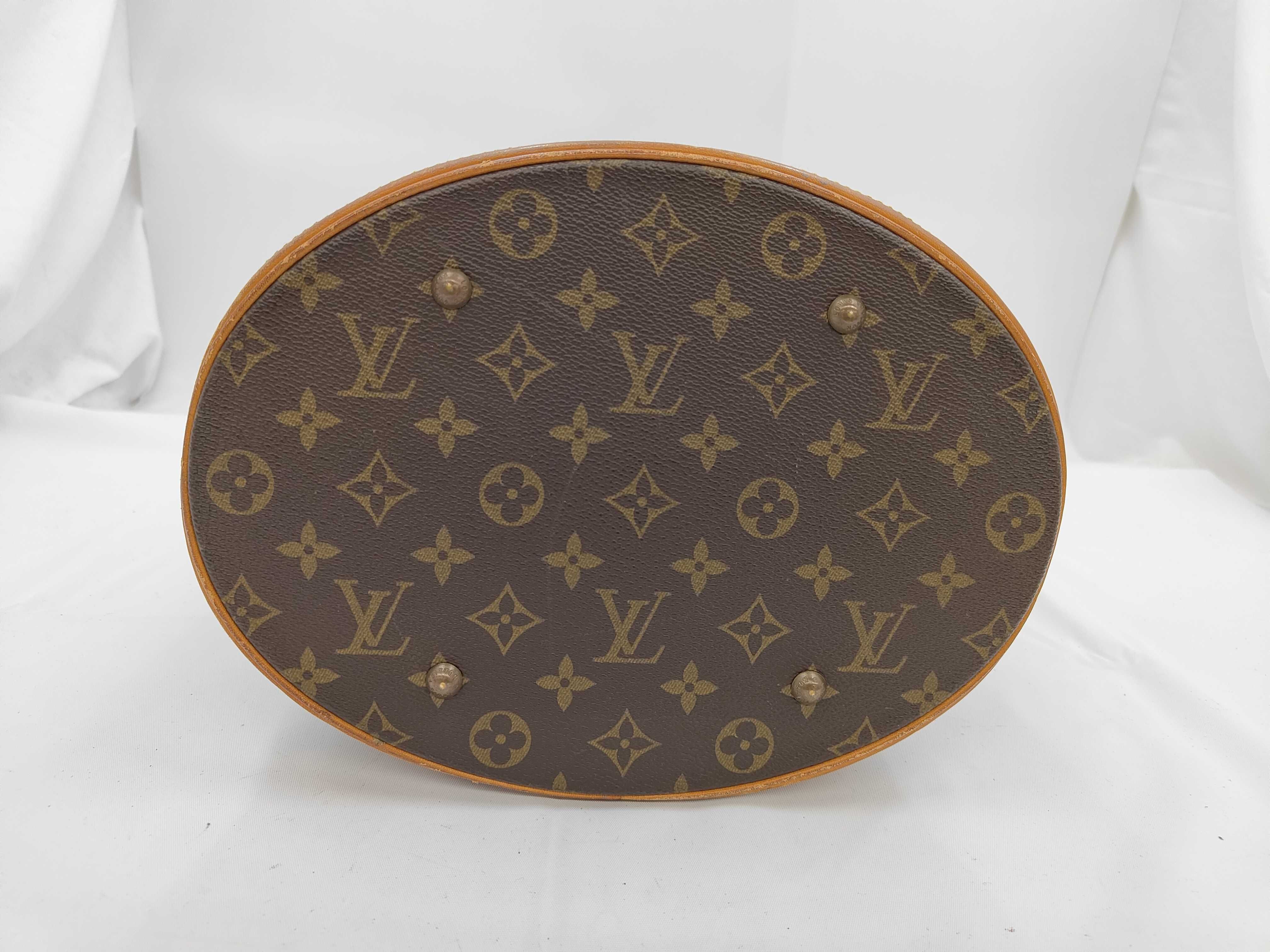 Monogram Bucket Tote Bag — view 5