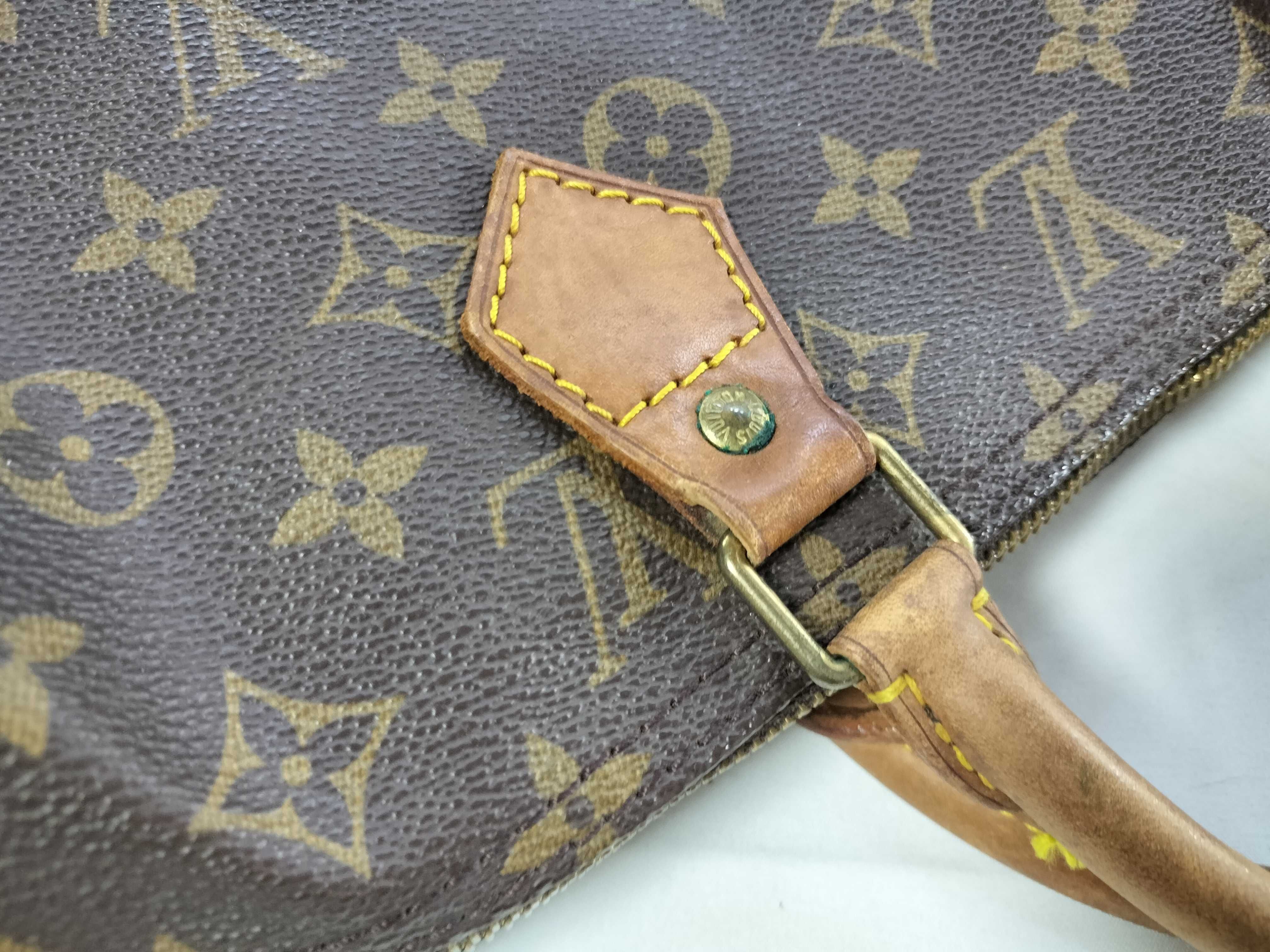 Monogram Louis Vuitton/Monogram/Speedy/35 Handbag — view 5