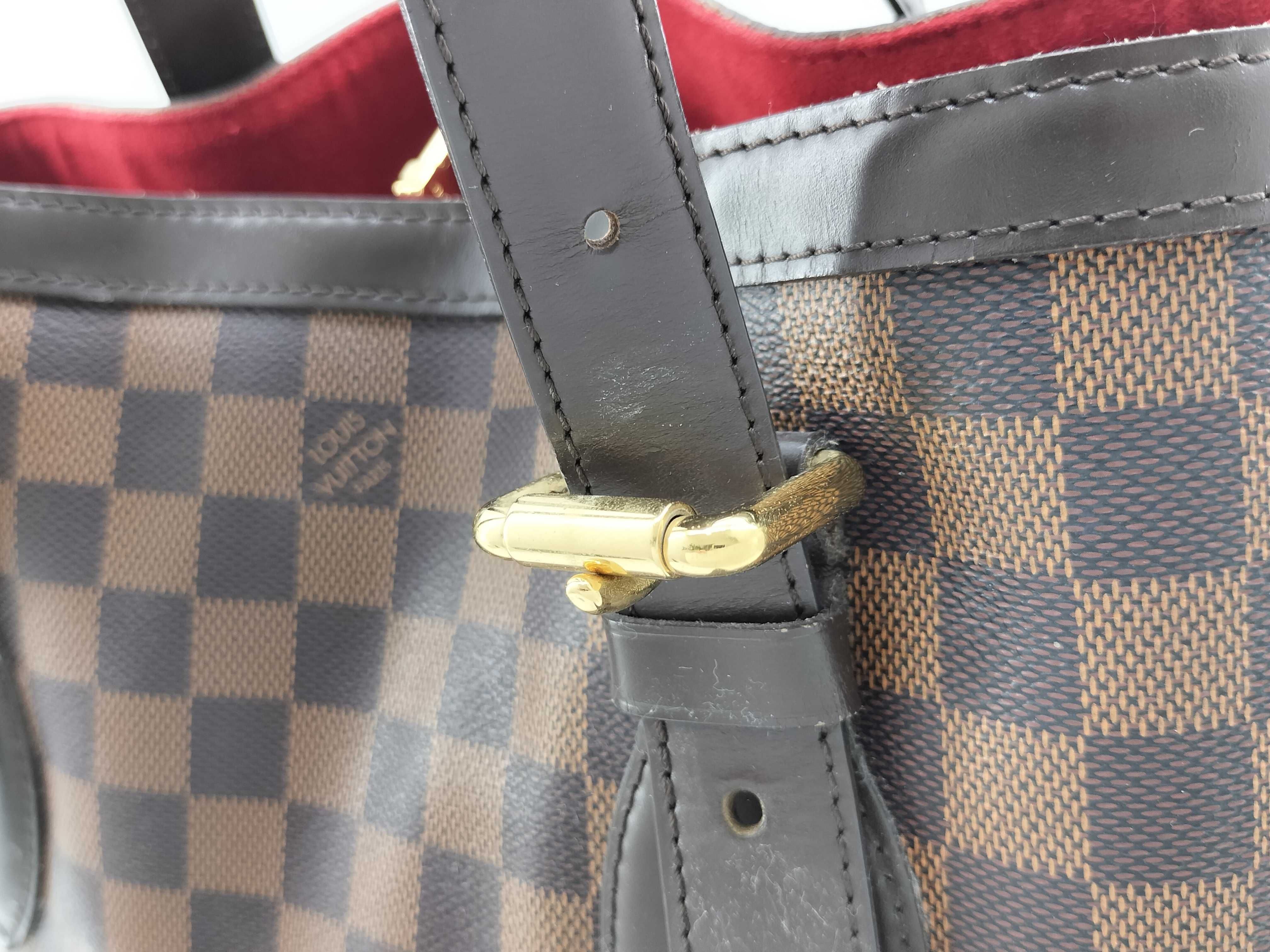 Damier Hampstead MM Tote Bag N51204 (Serial number unclear) Brown — view 3
