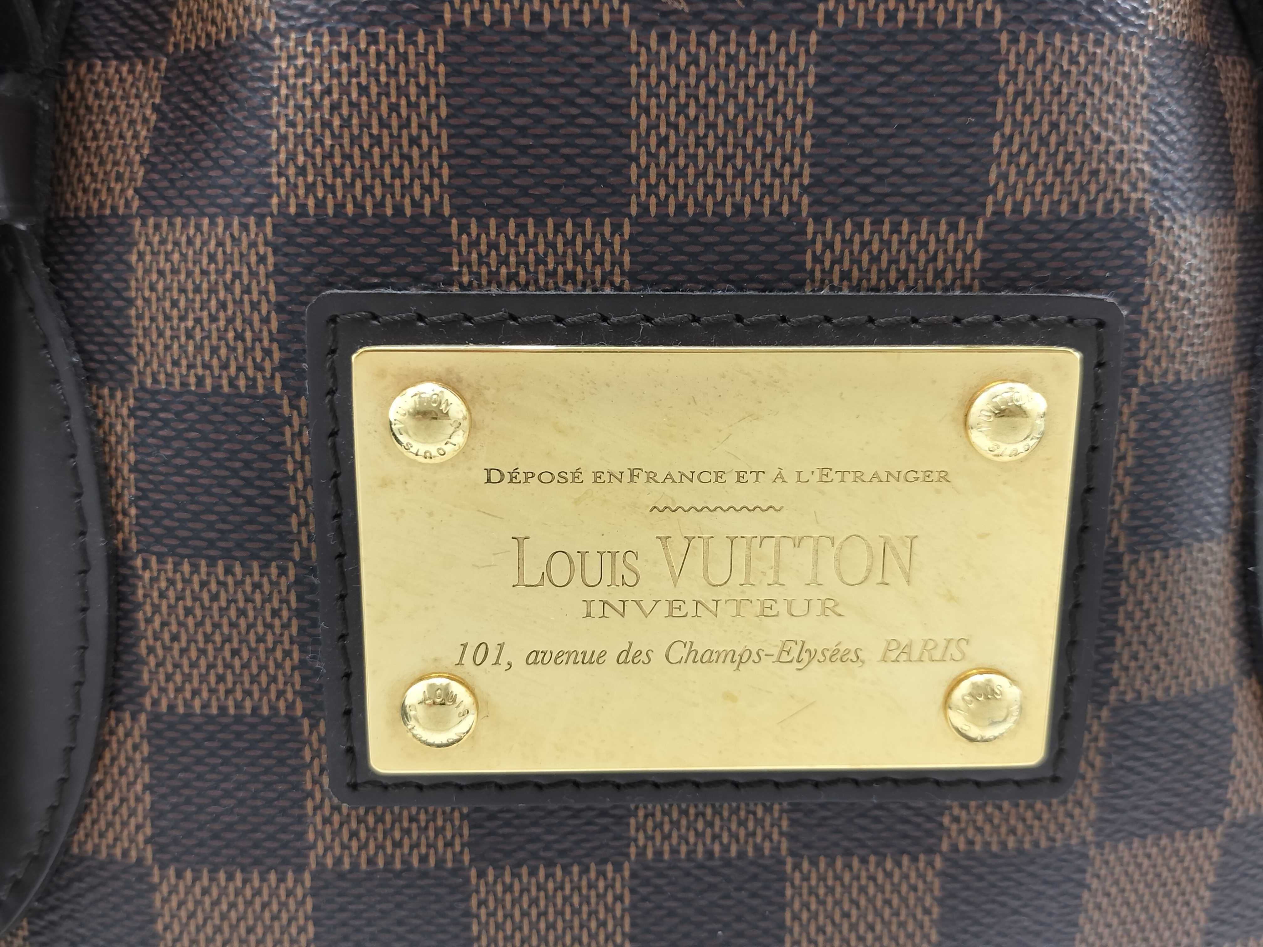 Damier Hampstead MM Tote Bag N51204 (Serial number unclear) Brown — view 4