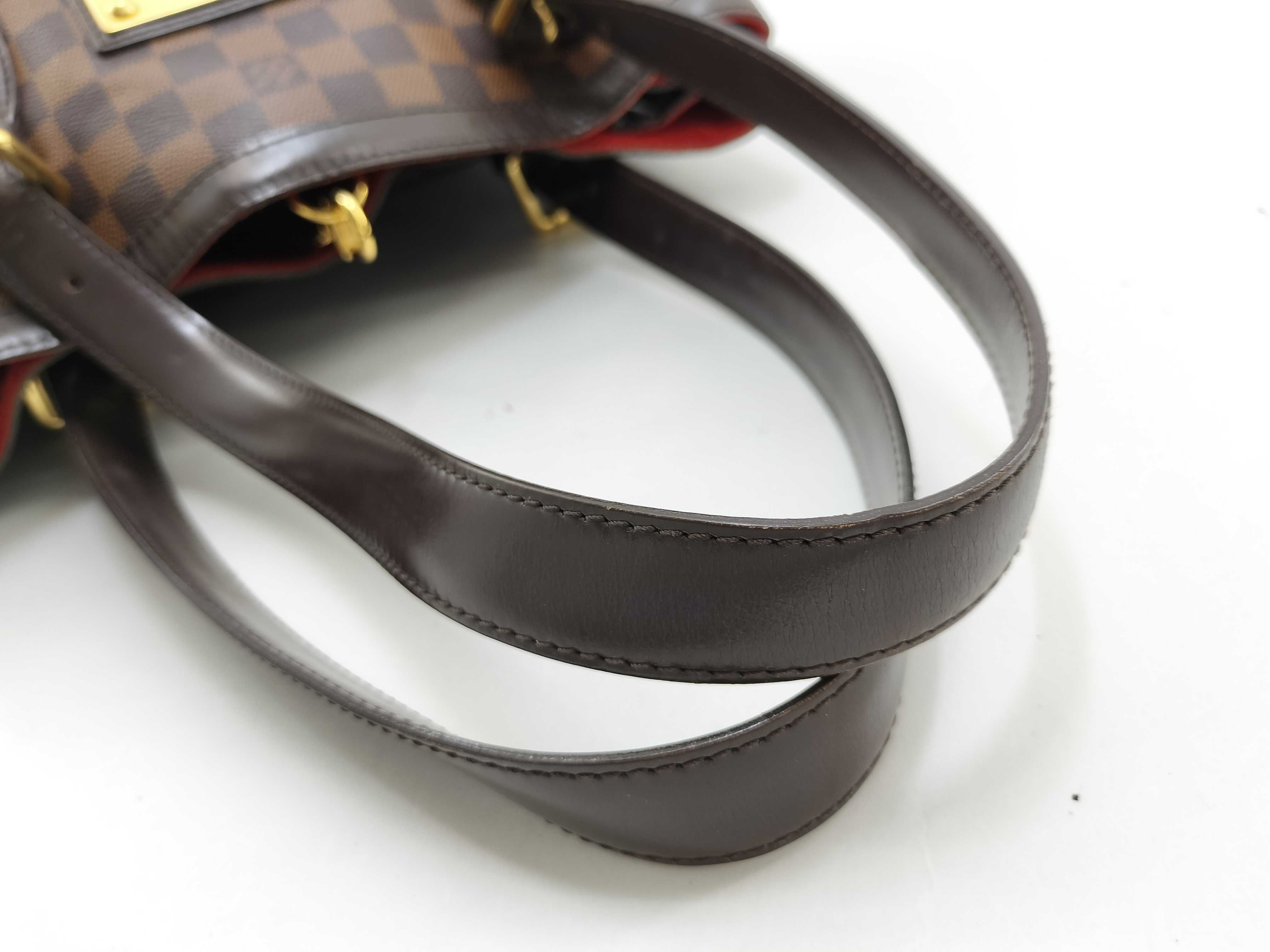 Damier Hampstead MM Tote Bag N51204 (Serial number unclear) Brown — view 10