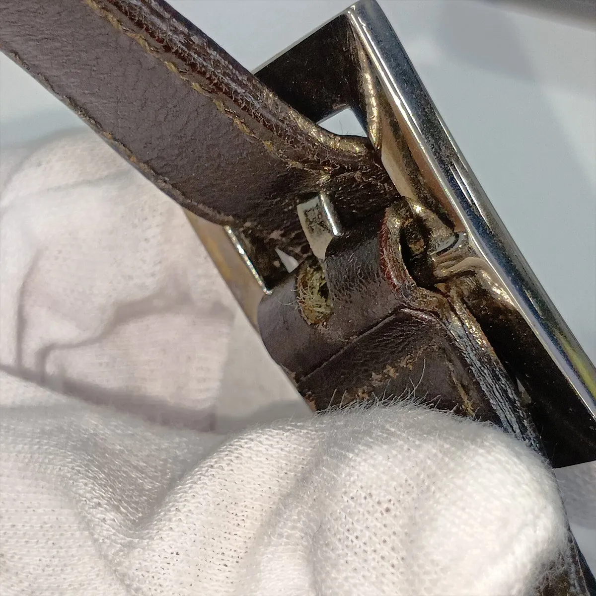 GG Canvas Jackie Canvas x Leather Shoulder Bag Brown — view 14