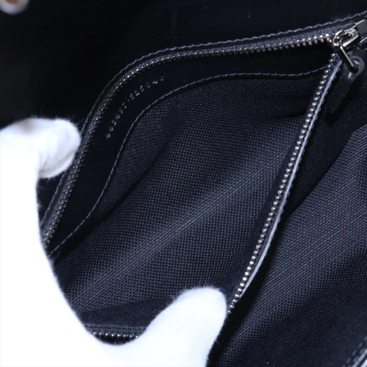 GG Marmont Leather Chain Shoulder Bag, Black, 443497 — view 8