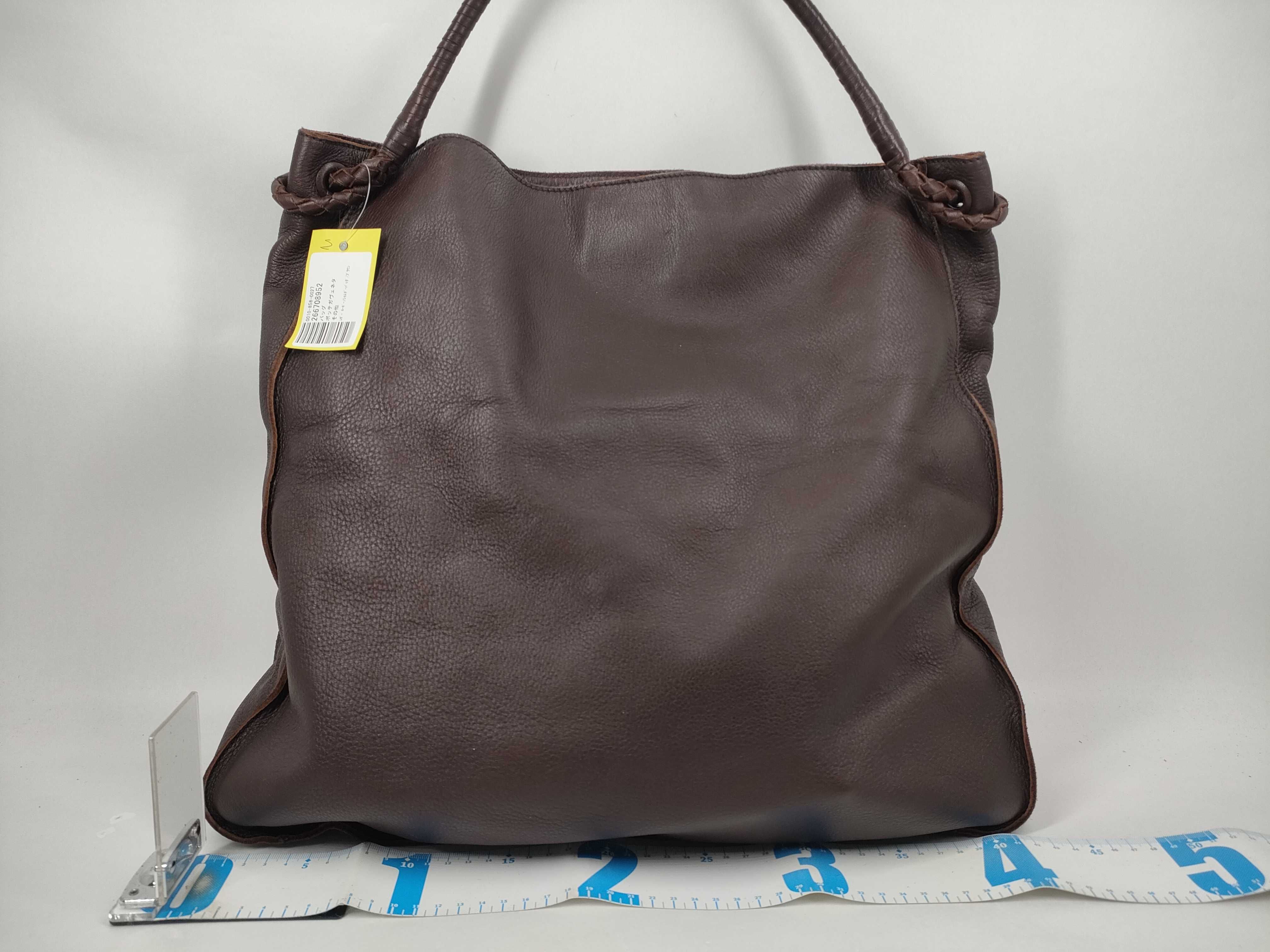 Leather Hobo Shoulder Bag — view 2