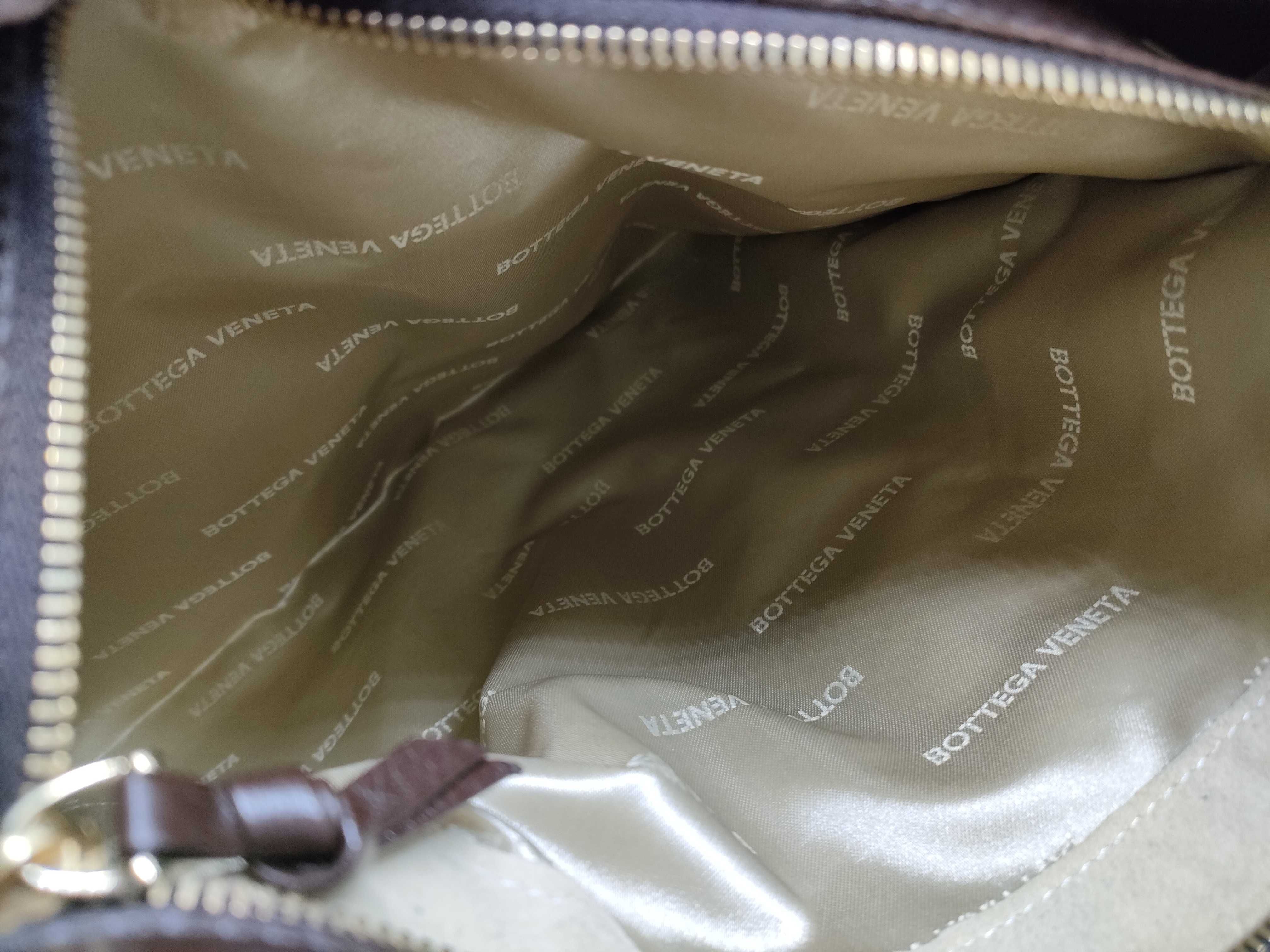 Leather Hobo Shoulder Bag — view 12