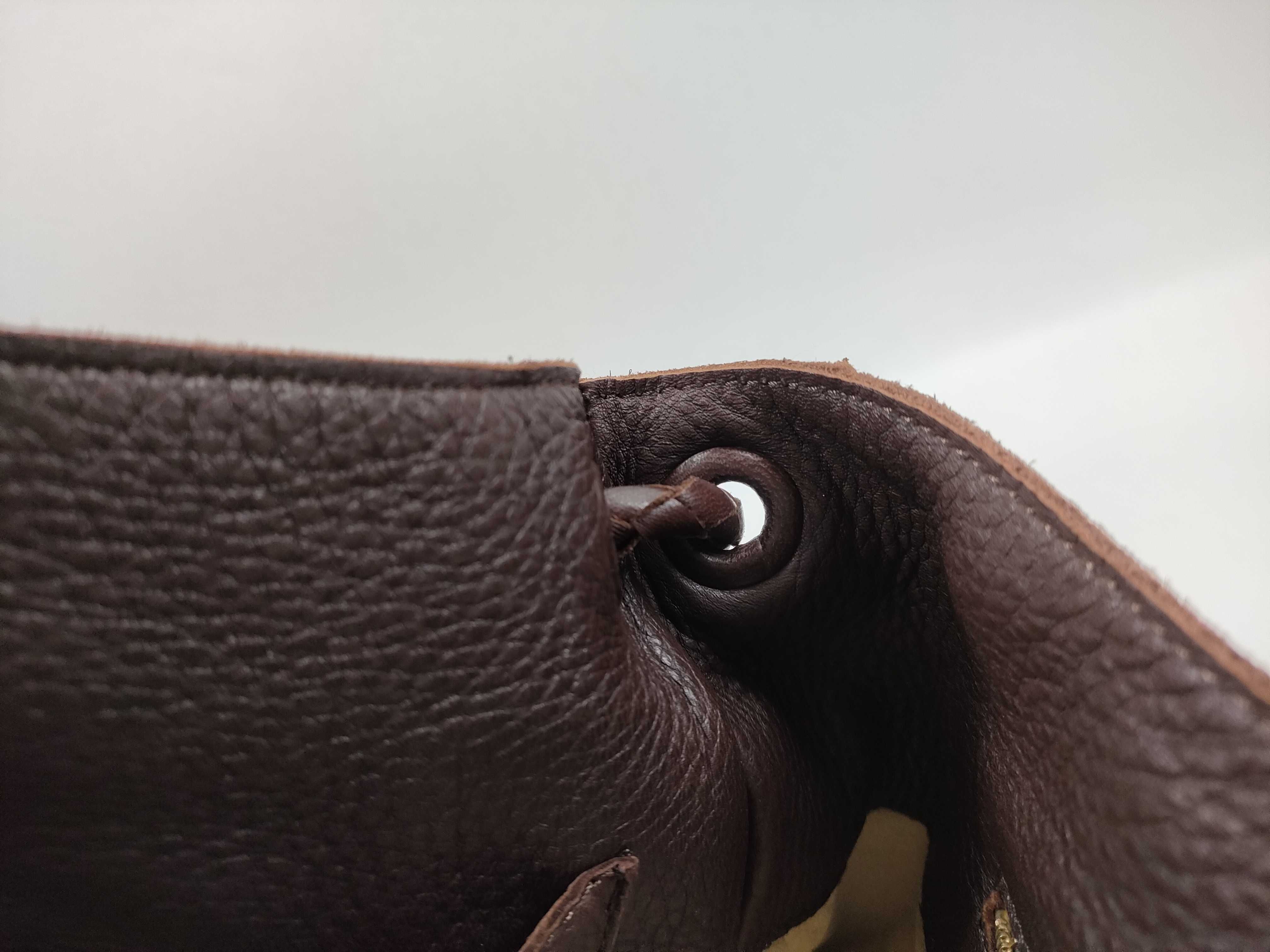 Leather Hobo Shoulder Bag — view 9