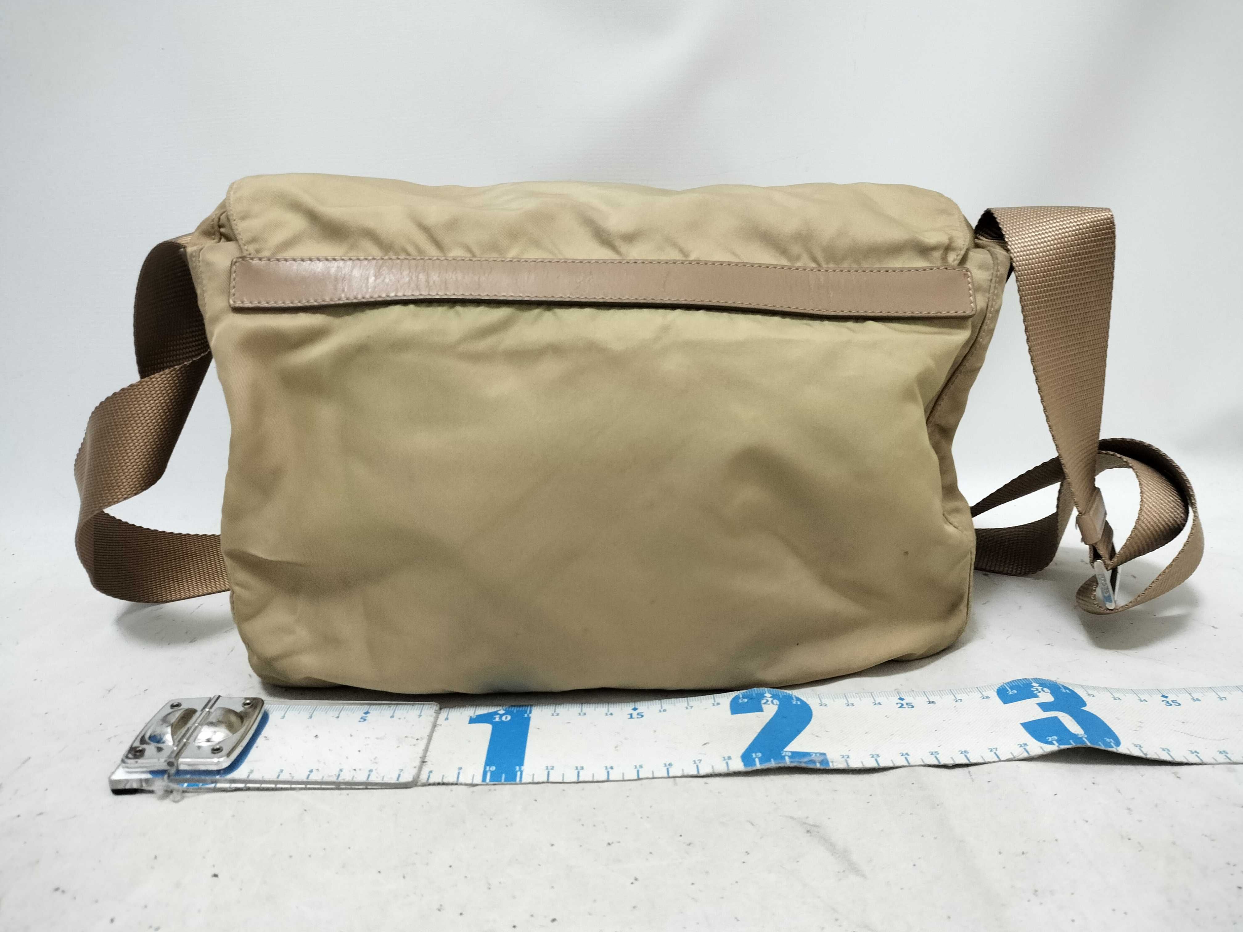 Nylon Prada Shoulder Bag Nylon Yellow Shoulder Bag — view 2