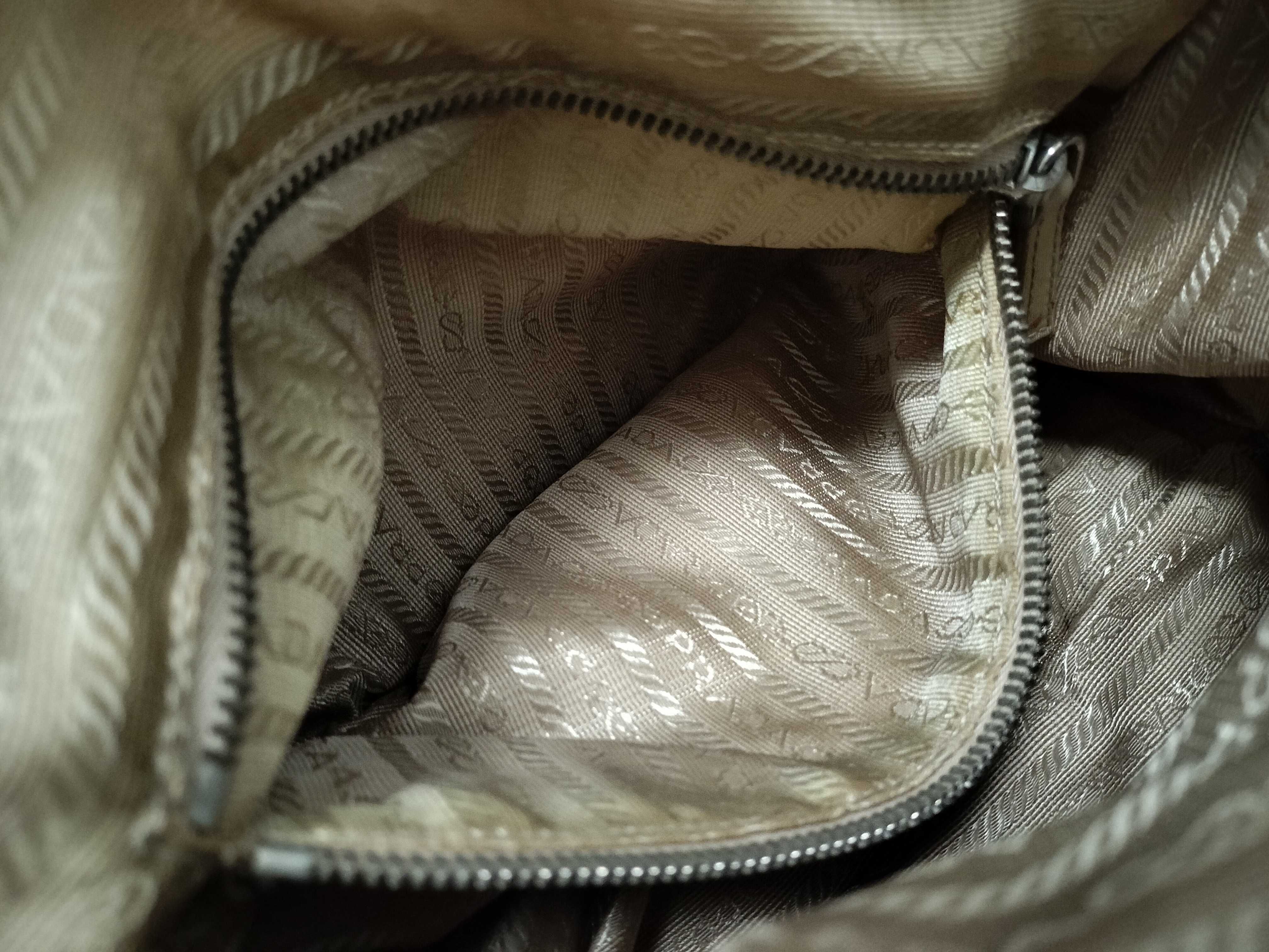 Nylon Prada Shoulder Bag Nylon Yellow Shoulder Bag — view 12