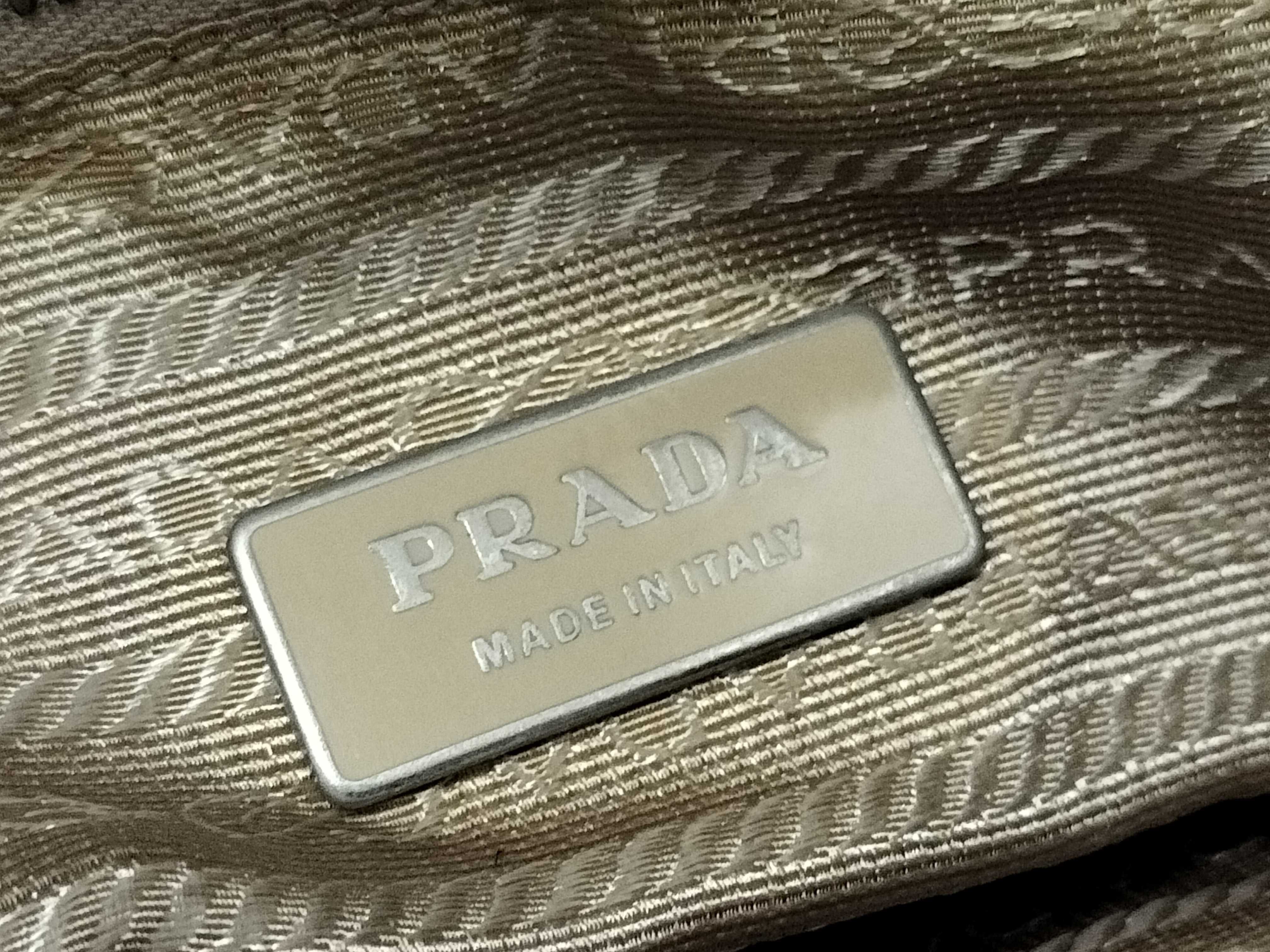 Nylon Prada Shoulder Bag Nylon Yellow Shoulder Bag — view 13
