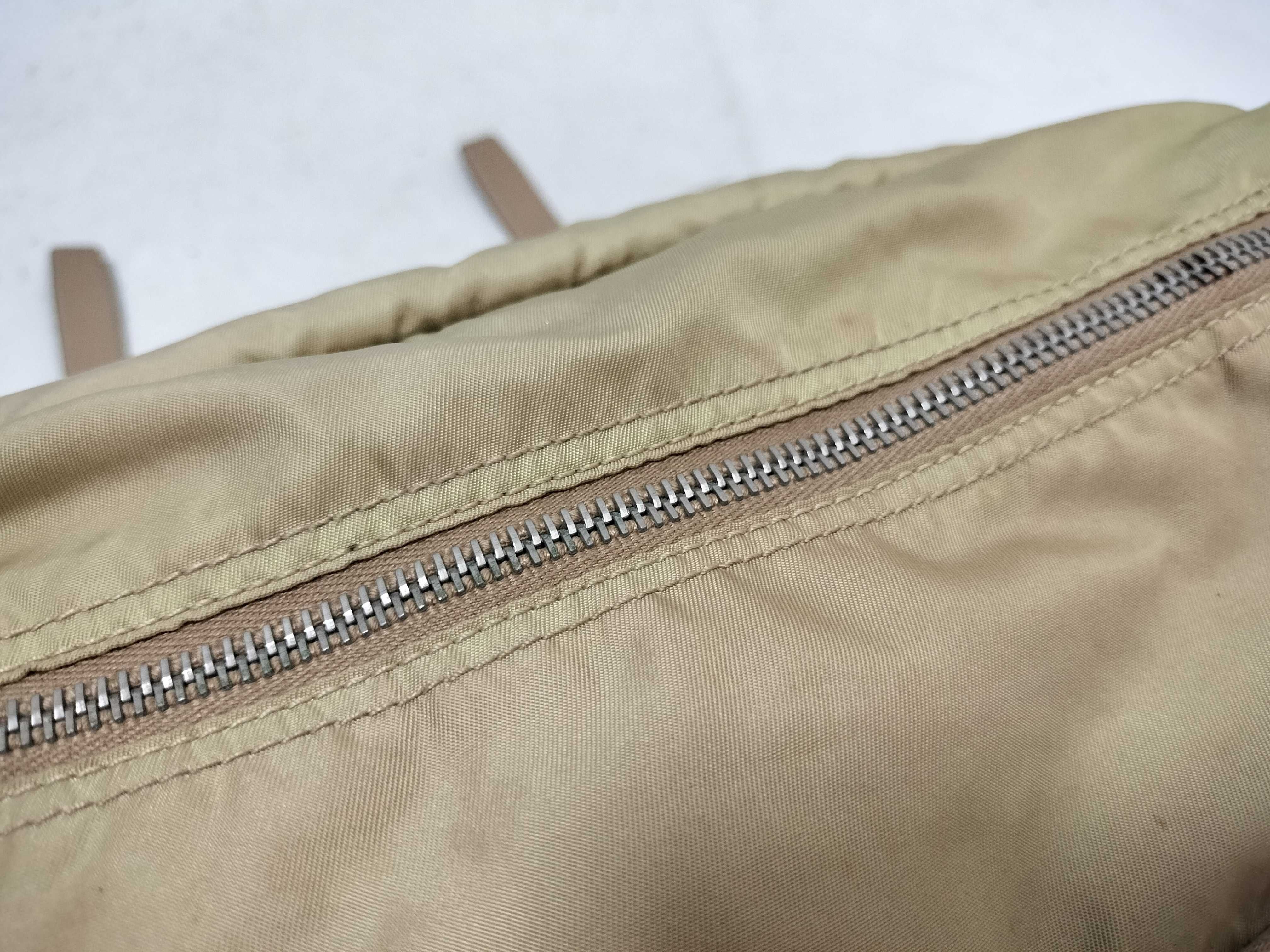 Nylon Prada Shoulder Bag Nylon Yellow Shoulder Bag — view 6