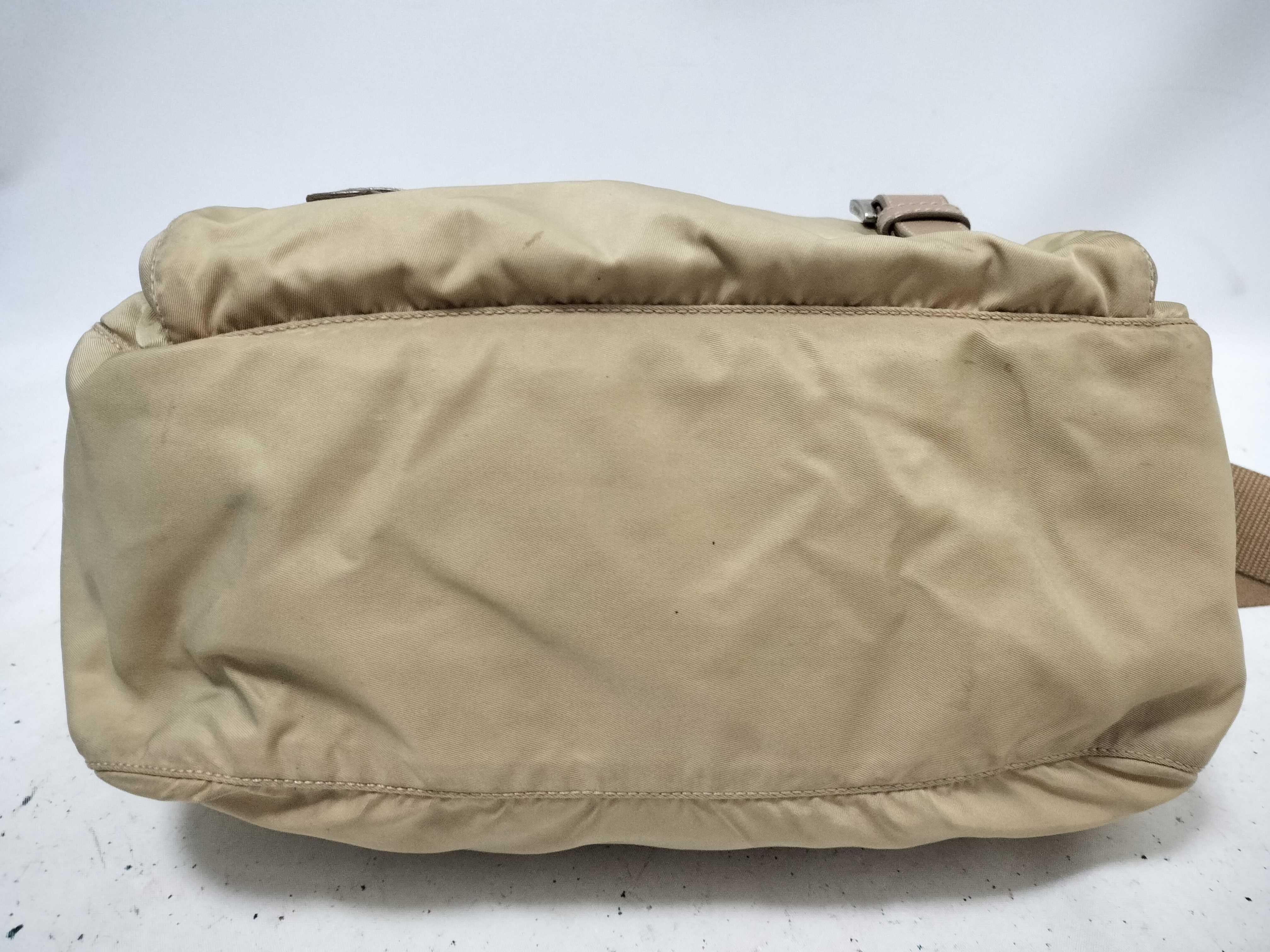 Nylon Prada Shoulder Bag Nylon Yellow Shoulder Bag — view 8