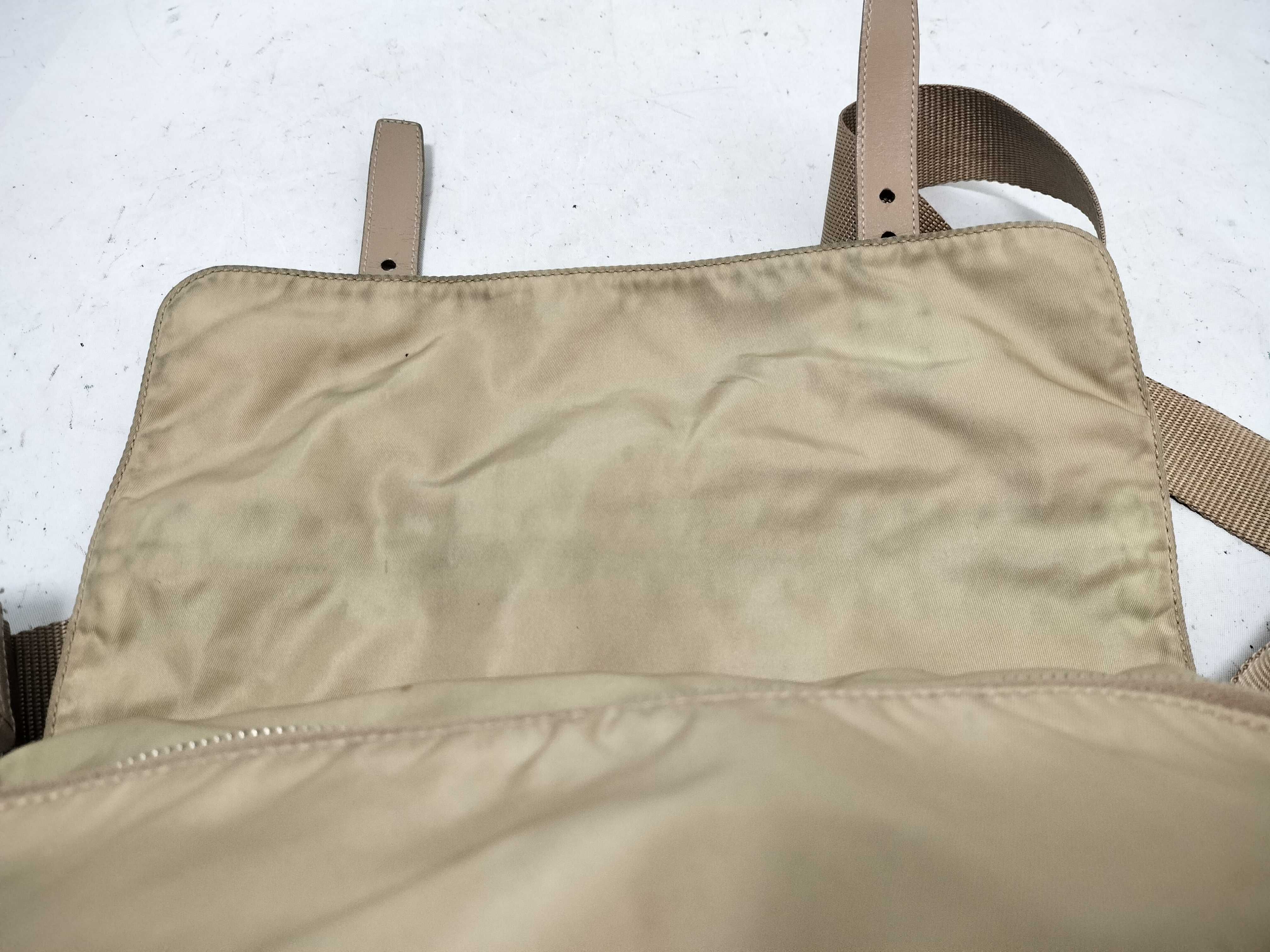 Nylon Prada Shoulder Bag Nylon Yellow Shoulder Bag — view 9