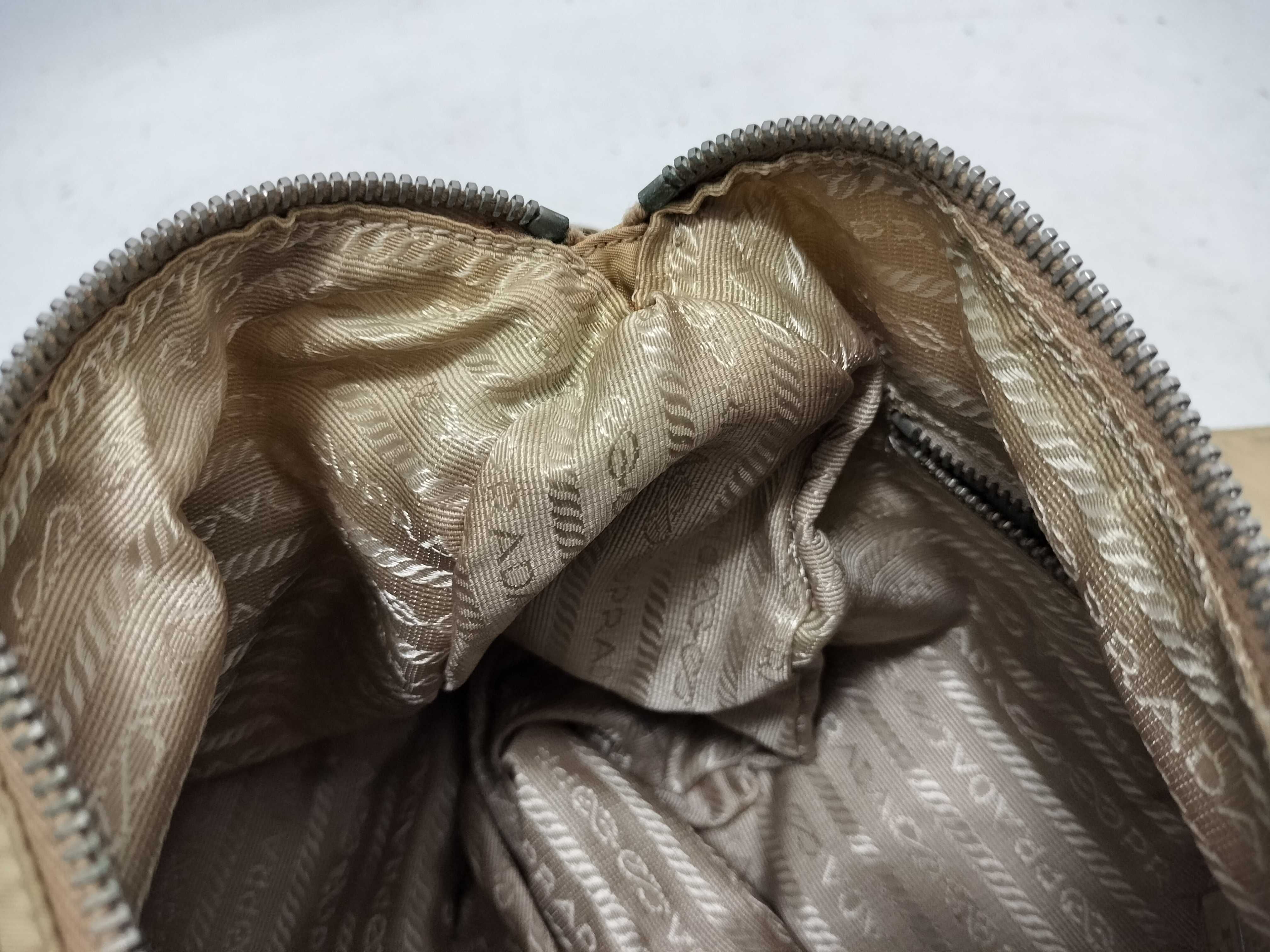 Nylon Prada Shoulder Bag Nylon Yellow Shoulder Bag — view 10