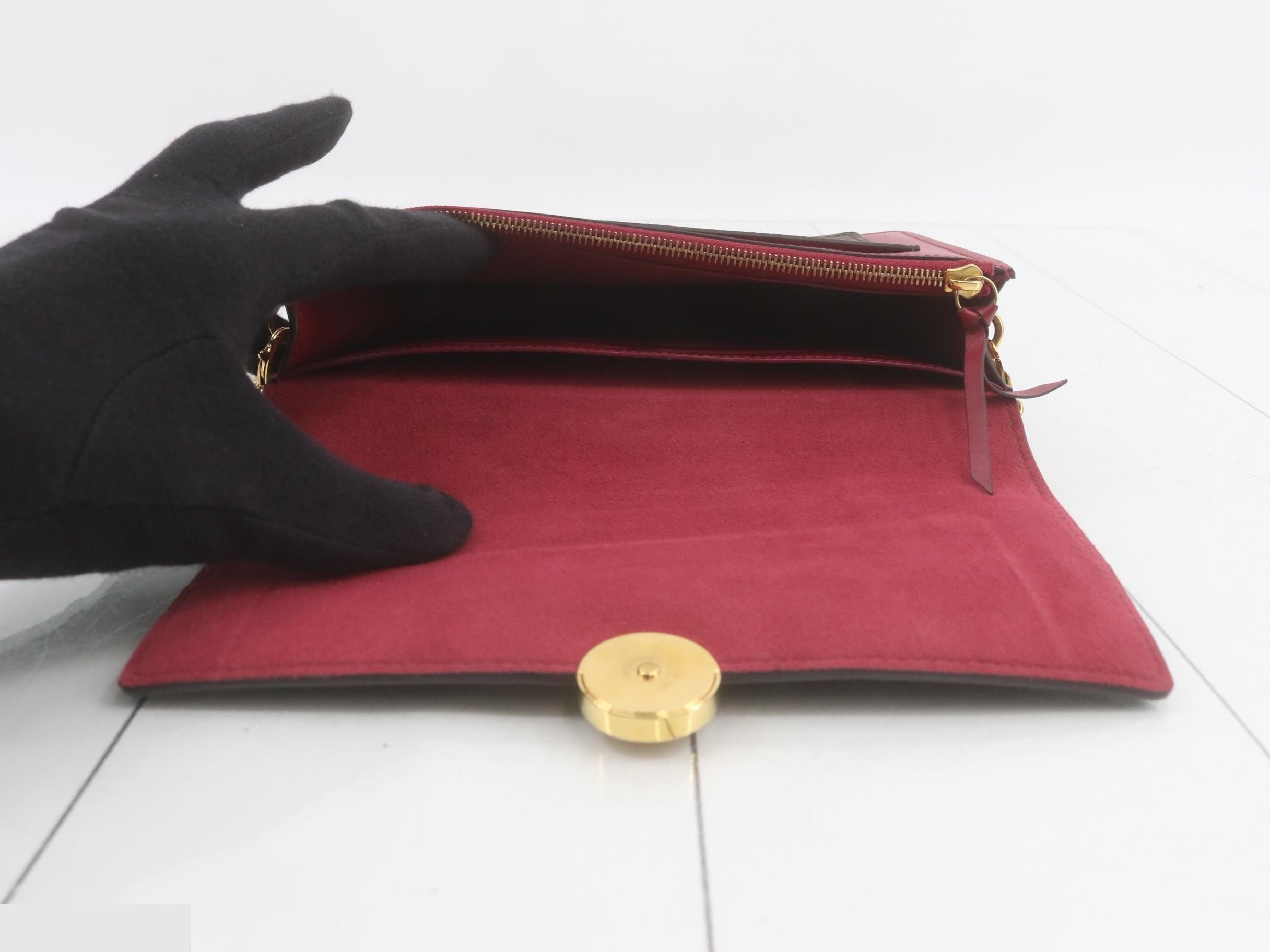 Monogram Portefeuille Flore Chain Shoulder Bag — view 4