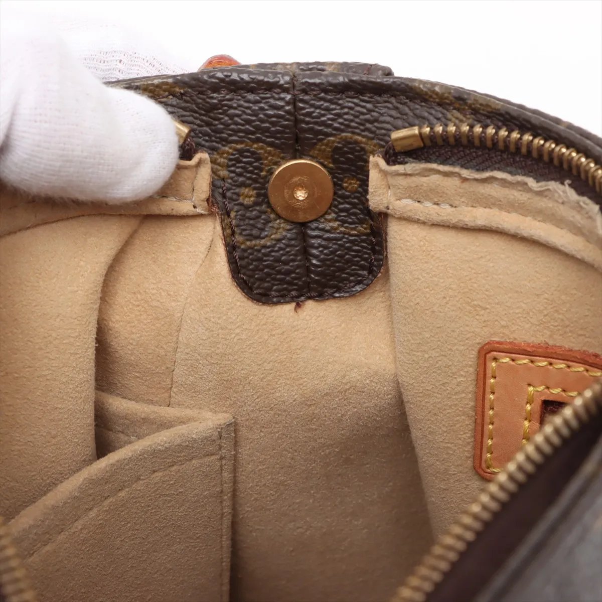 Monogram Looping MM M51146 FL0012 Brown — view 13