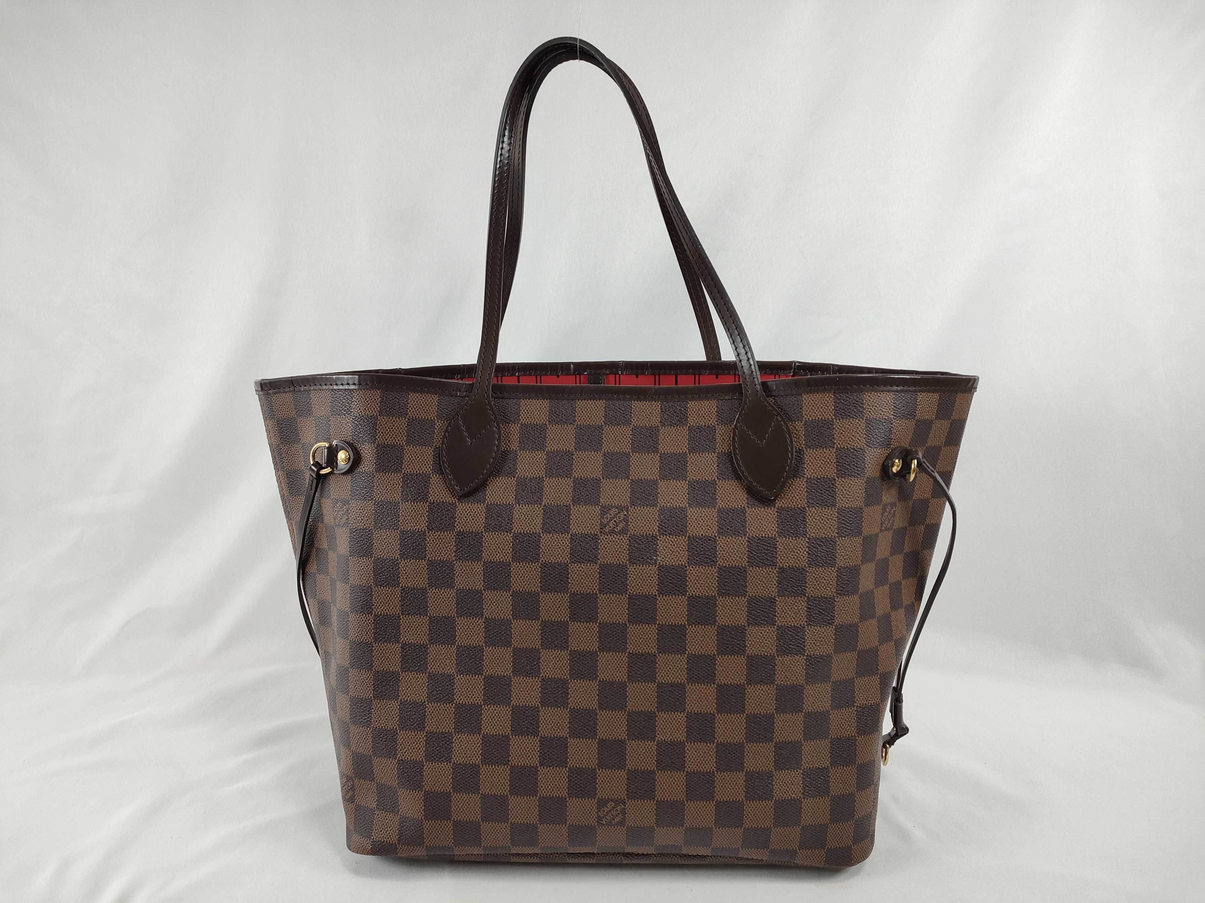 Damier Neverfull MM Tote Bag